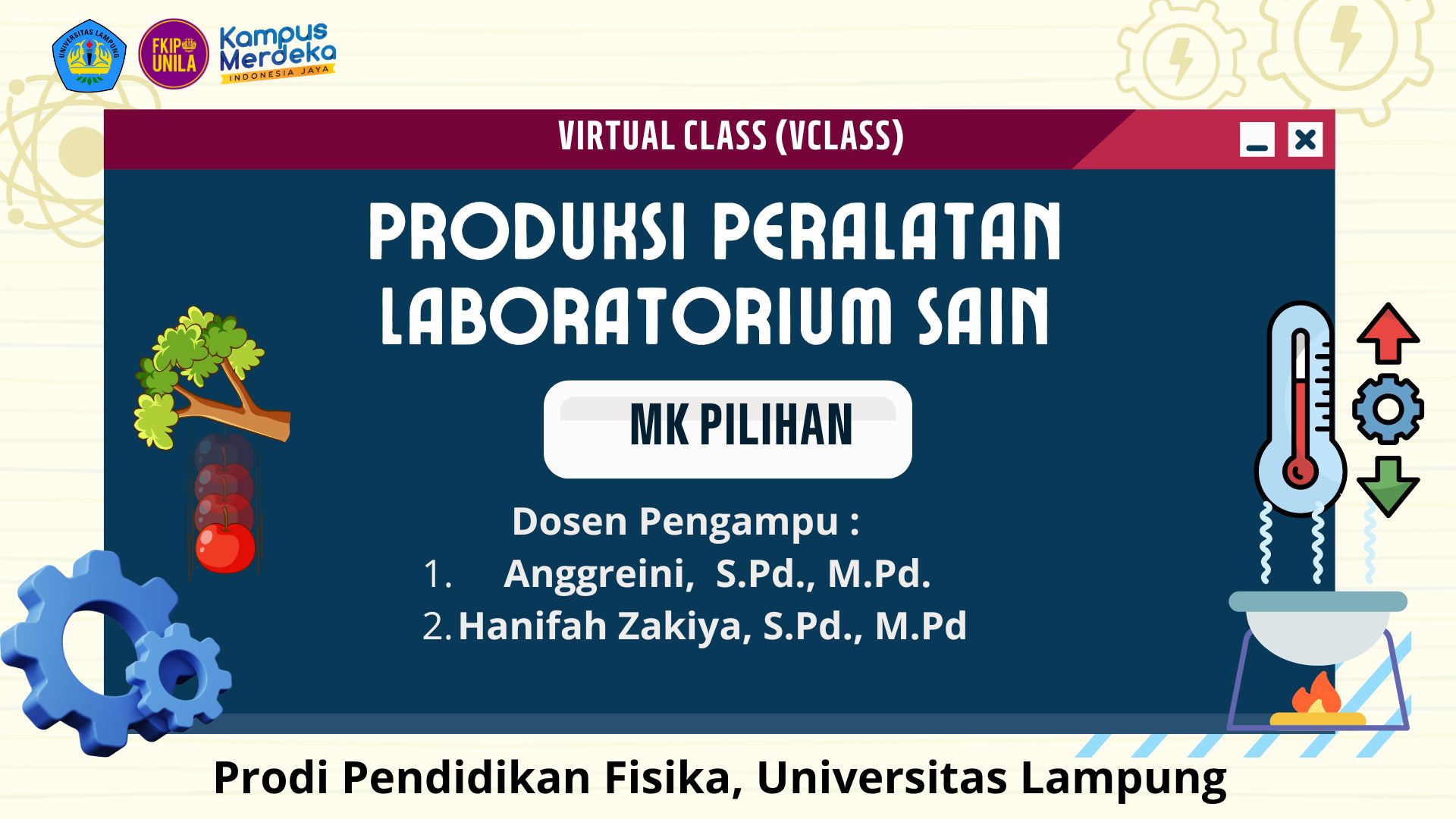 Produksi Peralatan Laboratorium Sains 