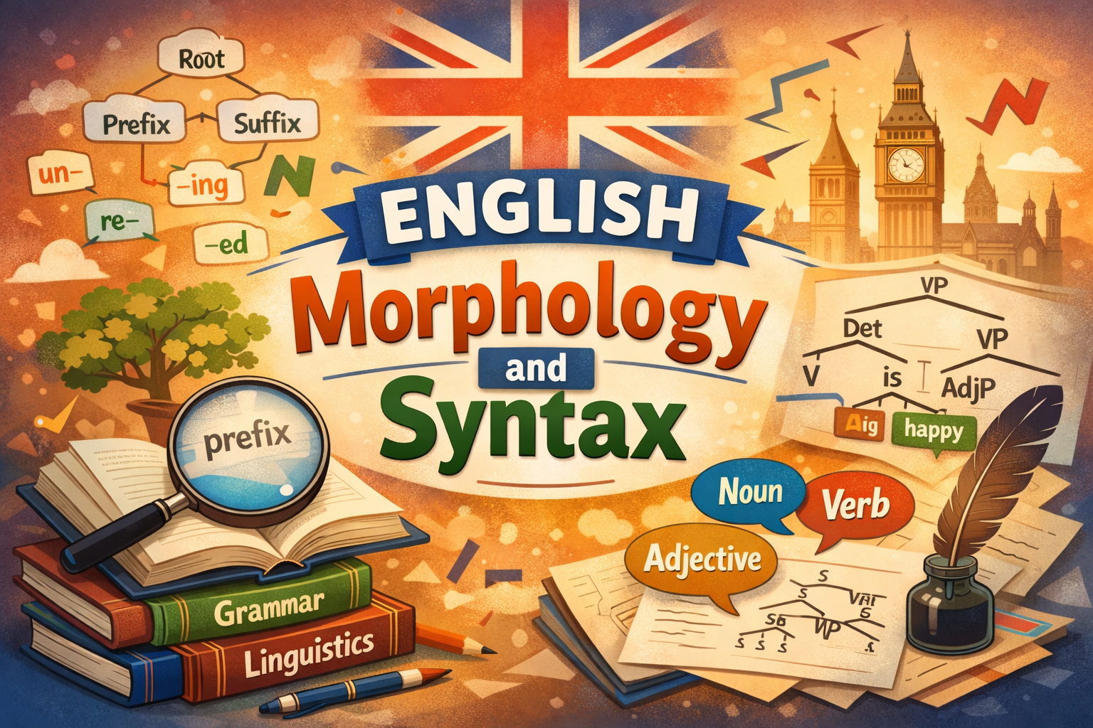 ED25B ENGLISH MORPHOLOGY AND SYNTAX