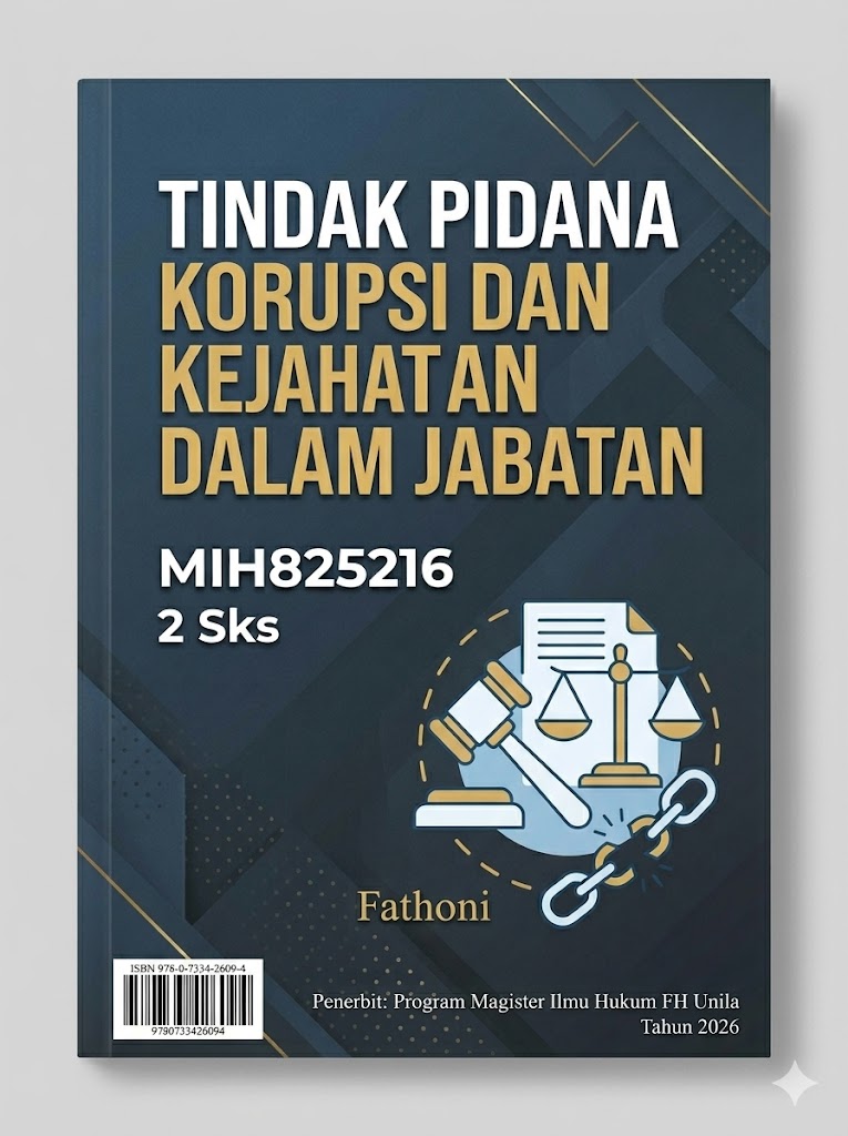 MIH825216 - Tindak Pidana Korupsi dan Kejahatan dalam Jabatan - 2 Sks