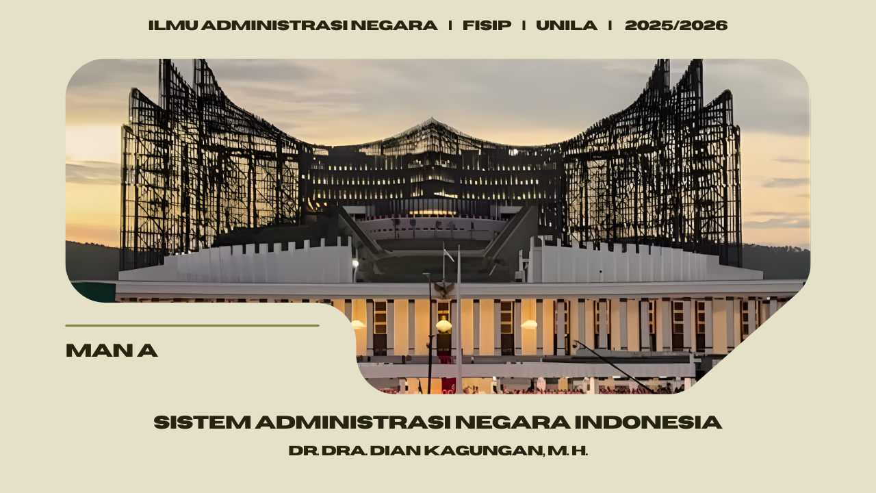 Sistem Administrasi Negara Indonesia - MAN A