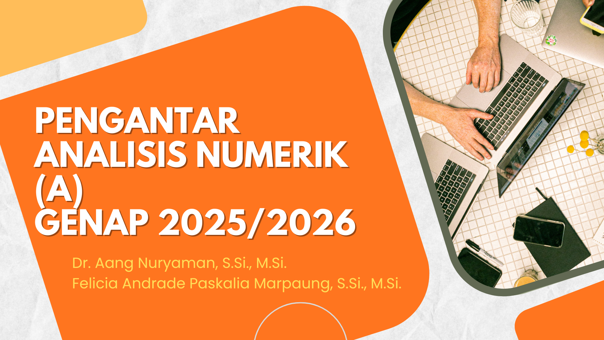 Pengantar Analisis Numerik (A) Genap 2025/2026