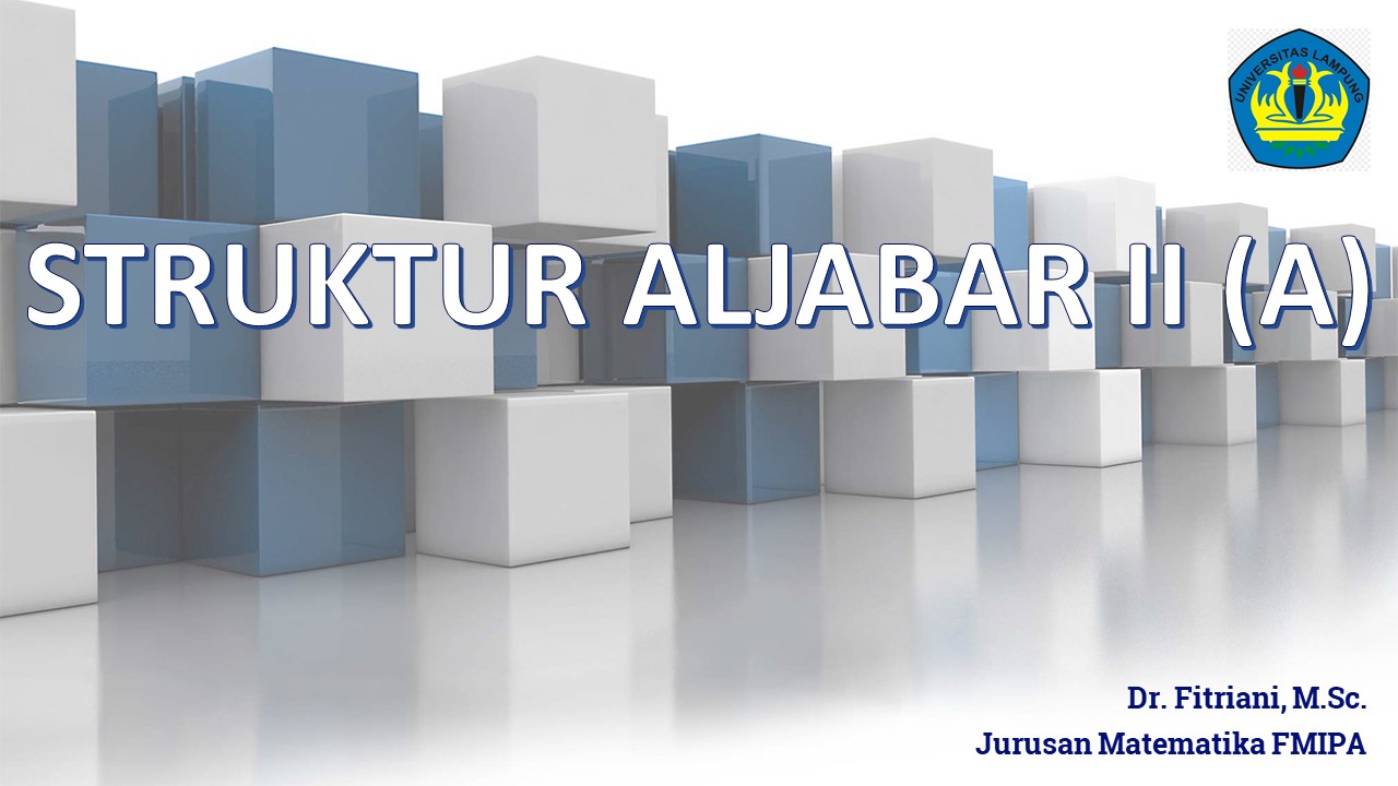 S1MATH_STRUKTUR ALJABAR II(A)_Semester Genap 2020/2021
