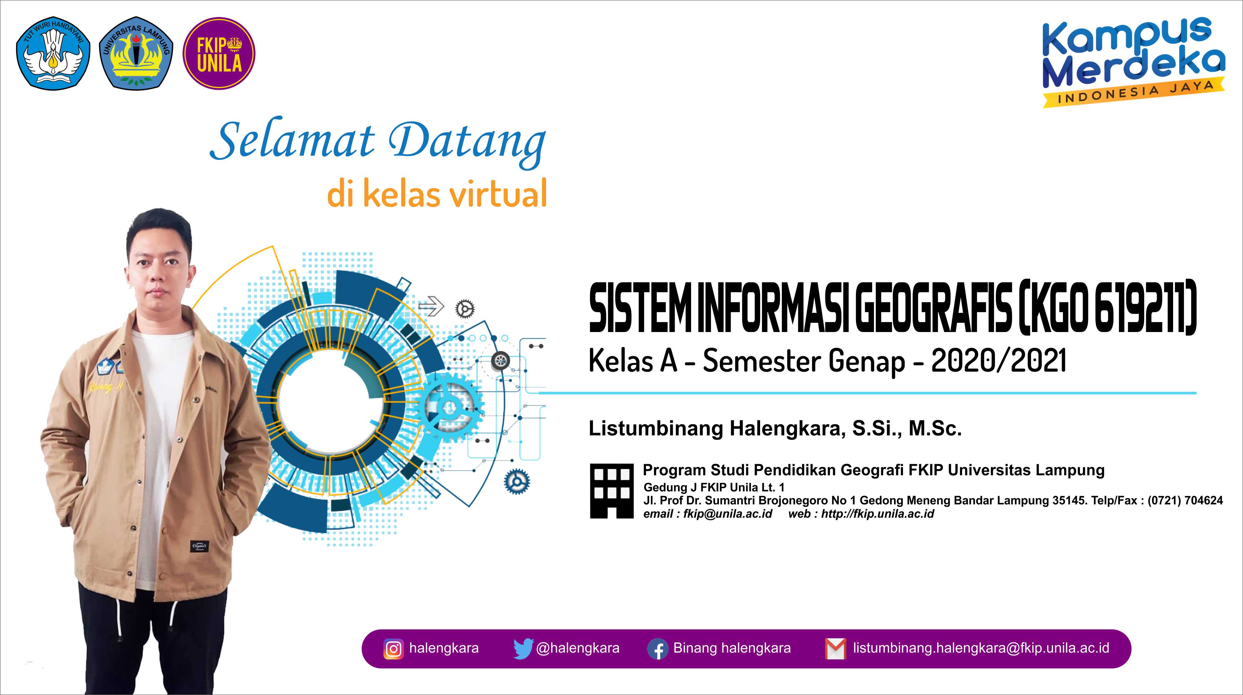 PSPG Sistem Informasi Geografi A Genap 2020/2021