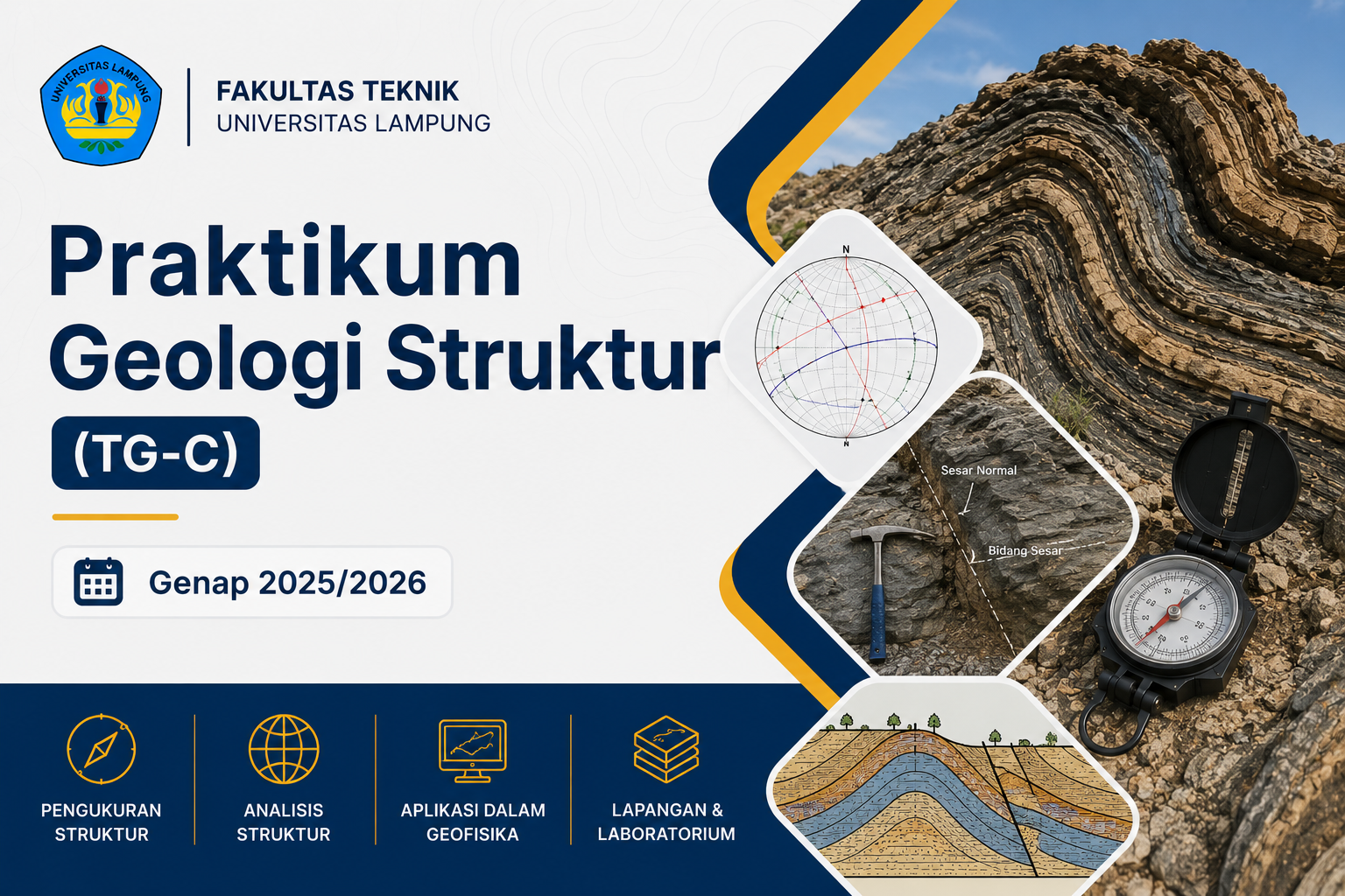 Praktikum Geologi Struktur (TG-C)-Genap 2025/2026
