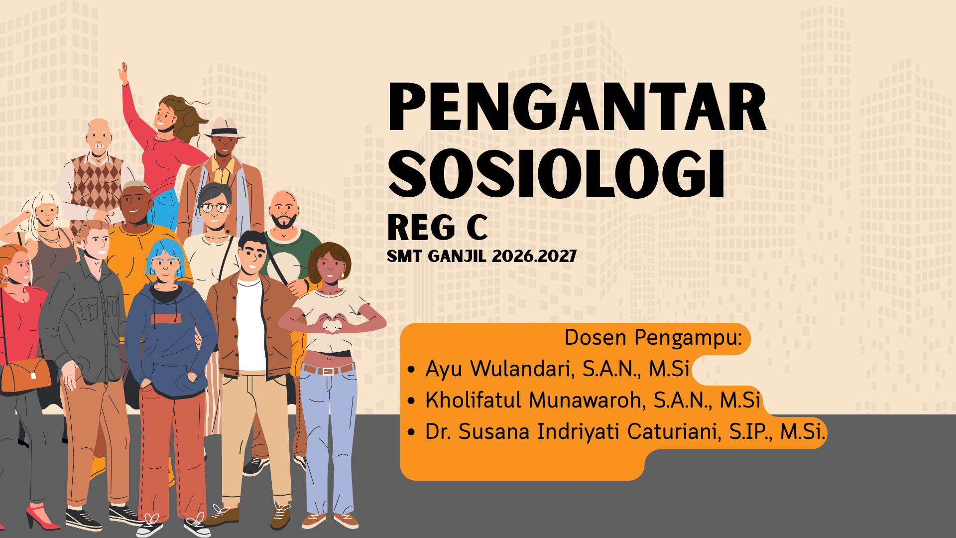 Reg C Pengantar Sosiologi