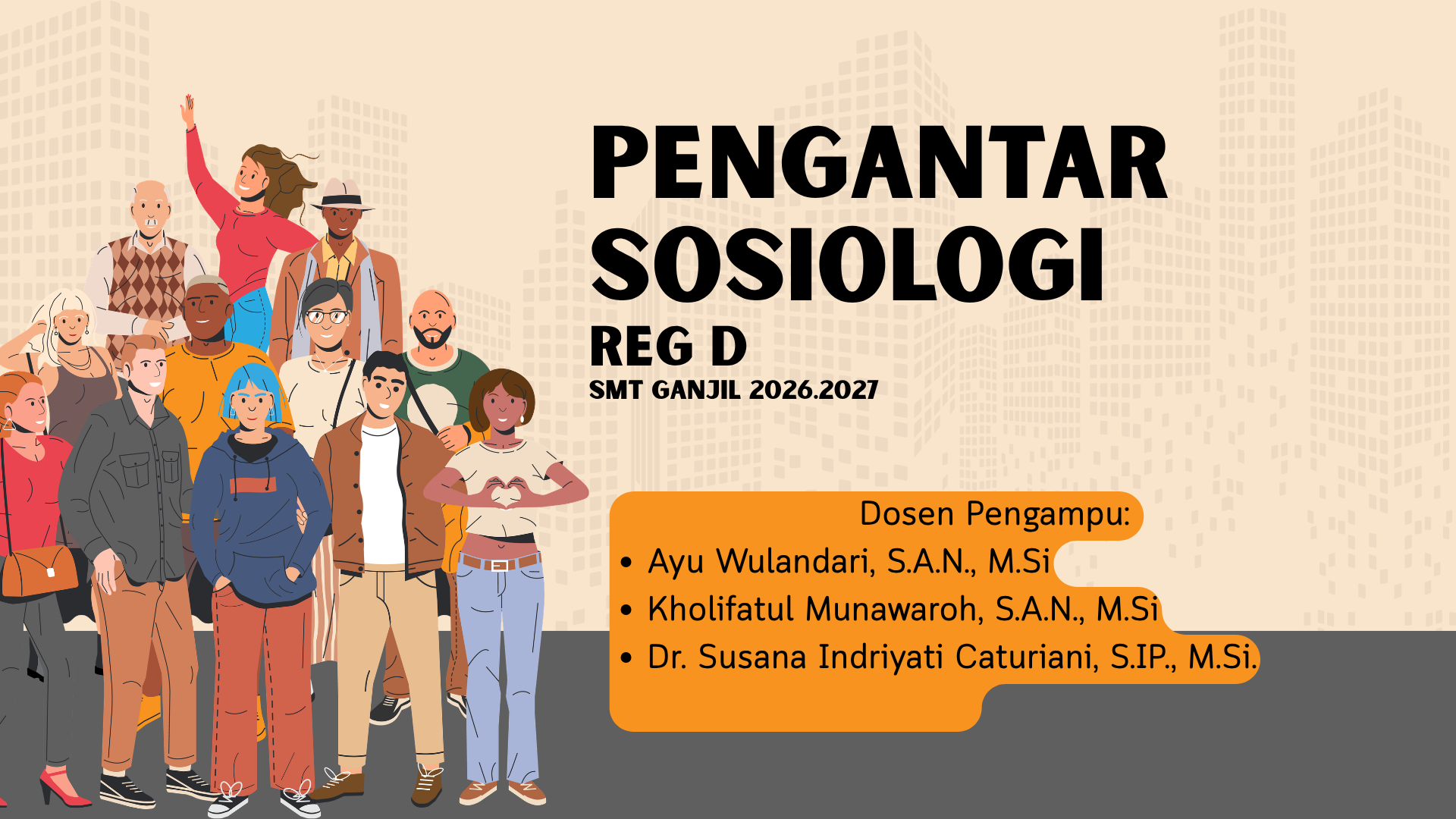 Reg D Pengantar Sosiologi