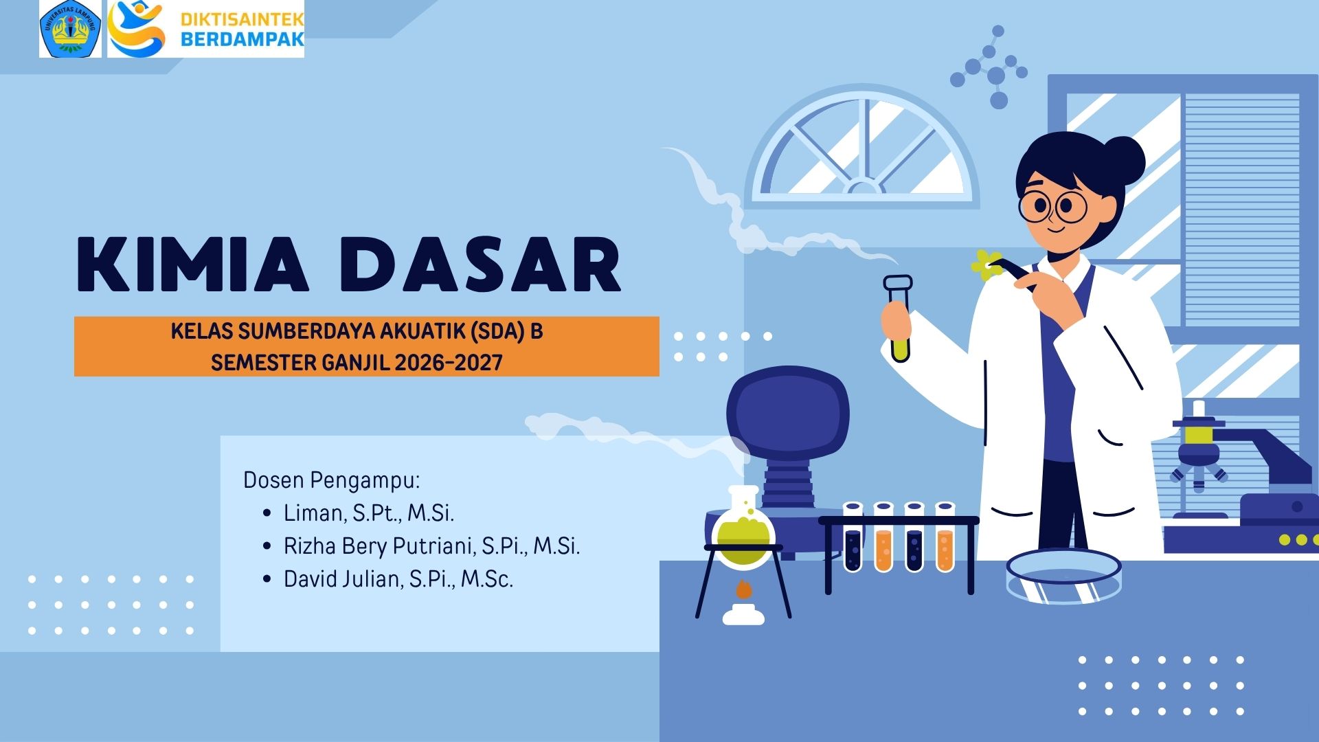 Kimia Dasar SDA B