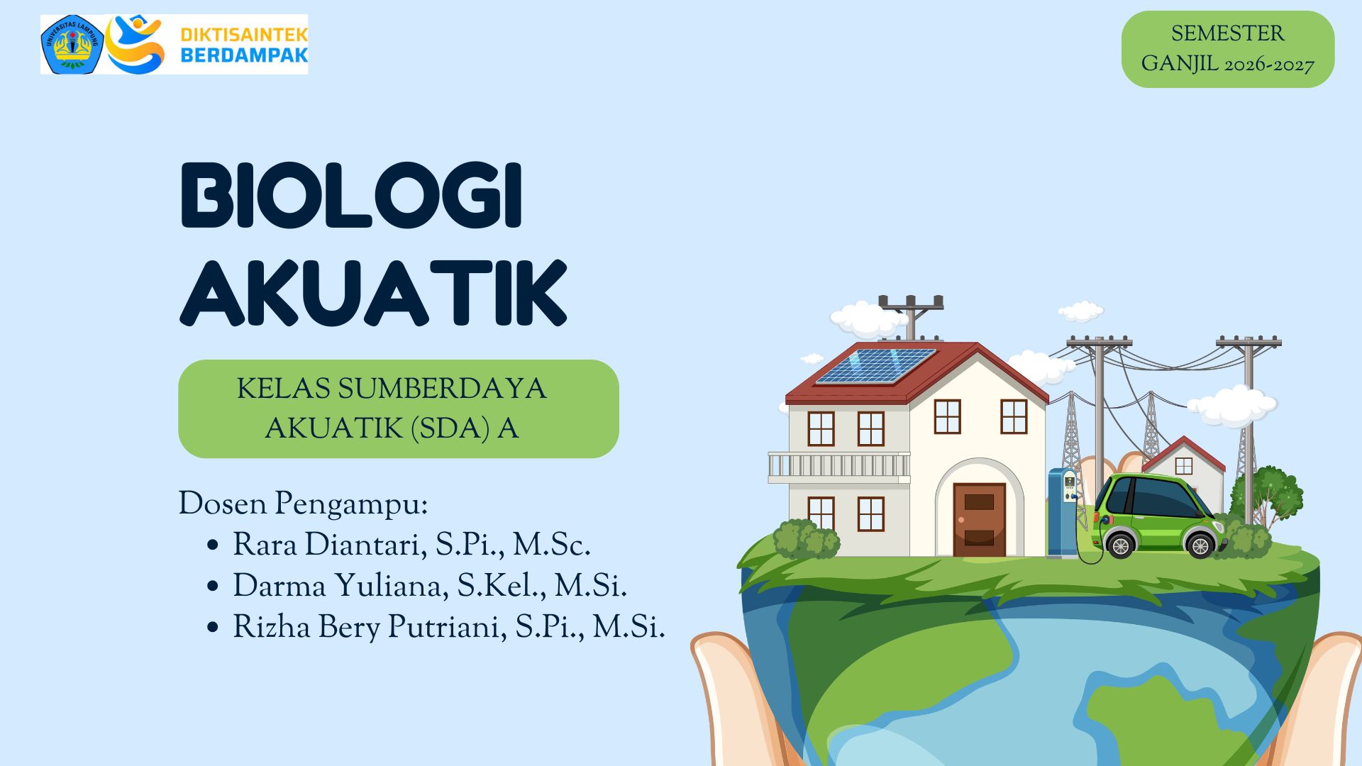 Biologi Akuatik SDA A