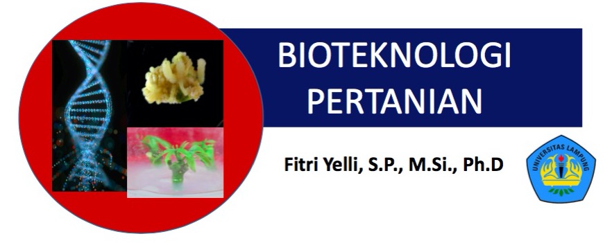 BIOTEKNOLOGI PERTANIAN (2020/2021)