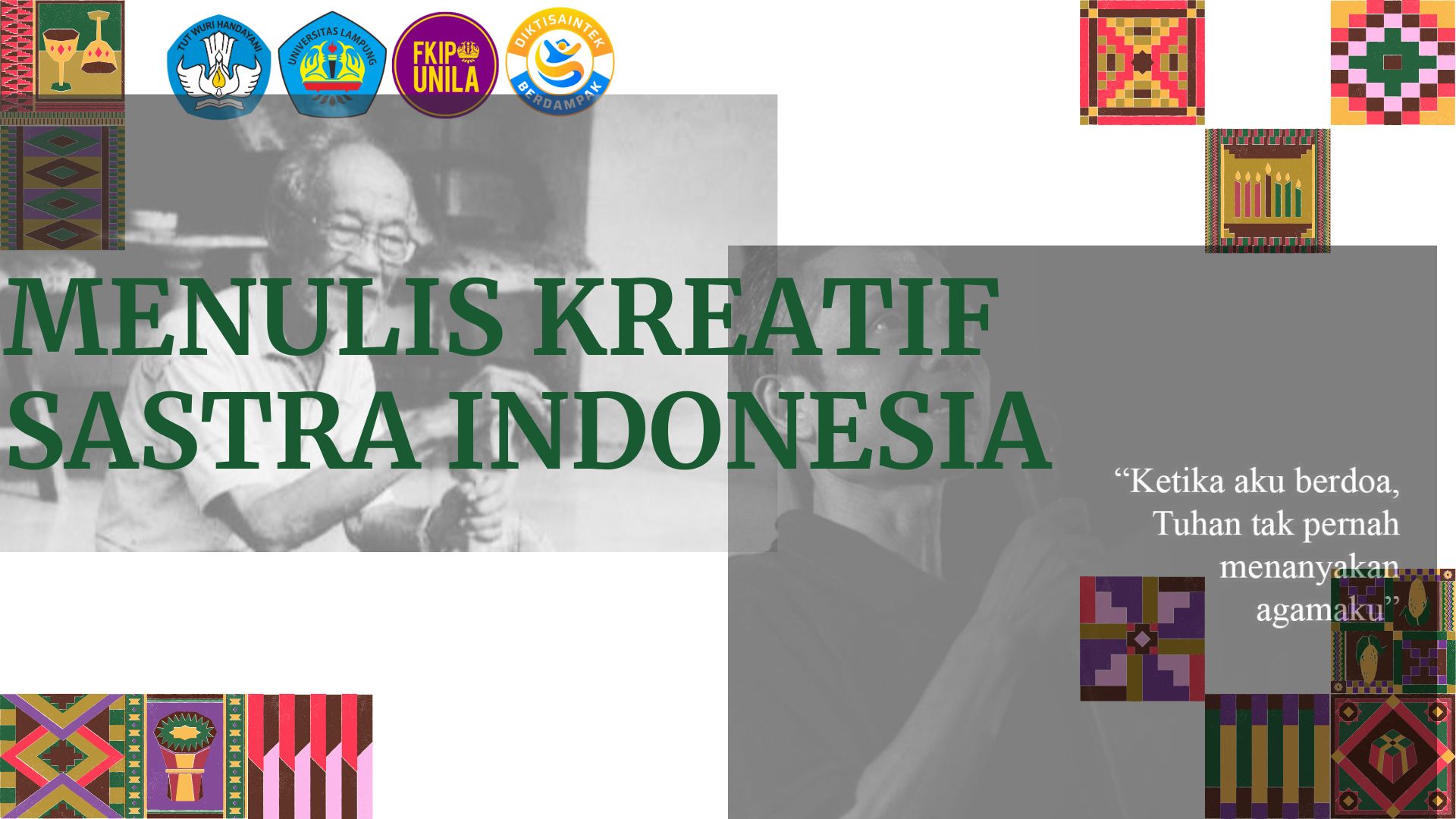 PBSI Menulis Kreatif Sastra Indonesia 3B Semester Ganjil 2026-2027