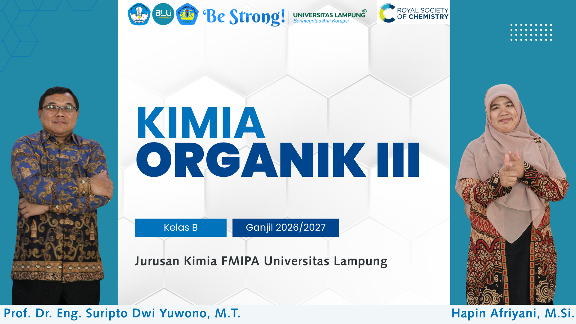 S1 Kimia_Kimia Organik III_B_Ganjil 2026/2027