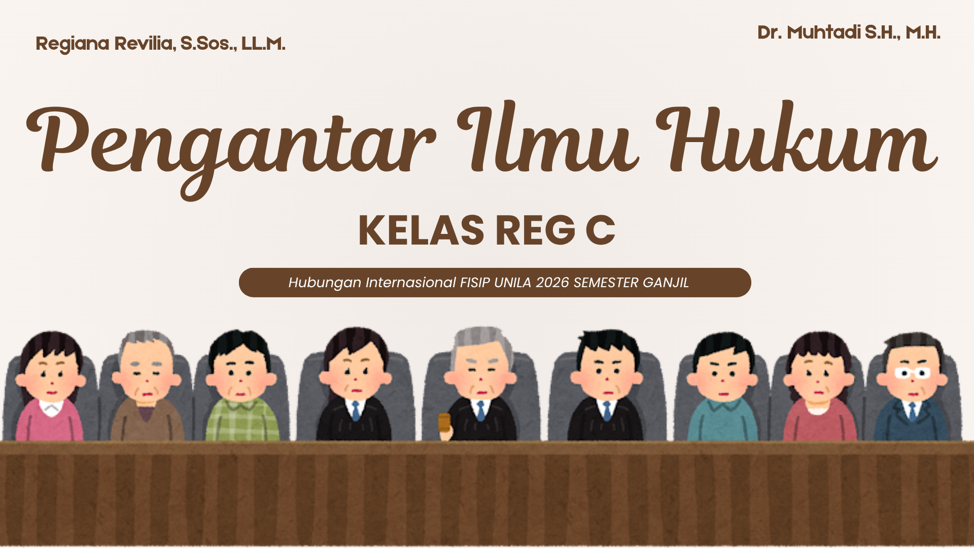 2026 PENGANTAR ILMU HUKUM REG C