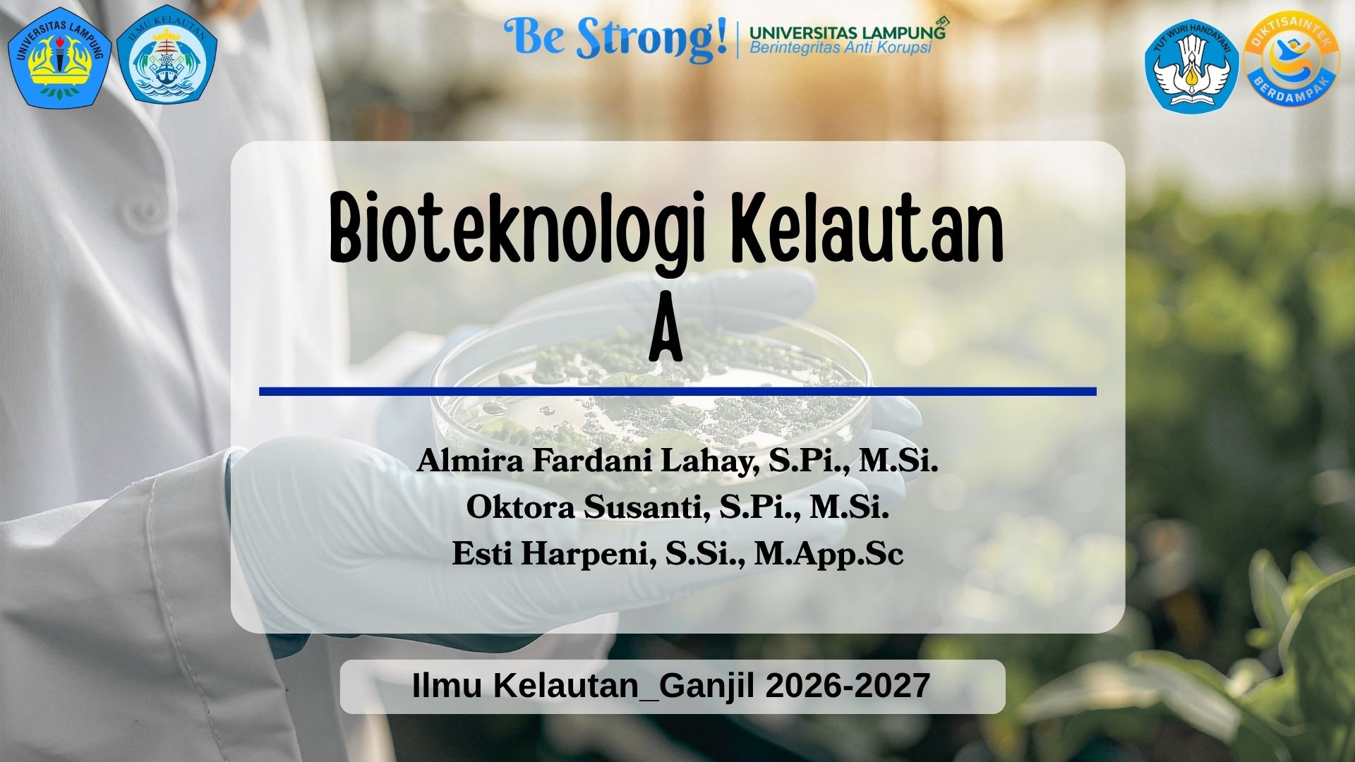 IKL A_Bioteknologi Kelautan