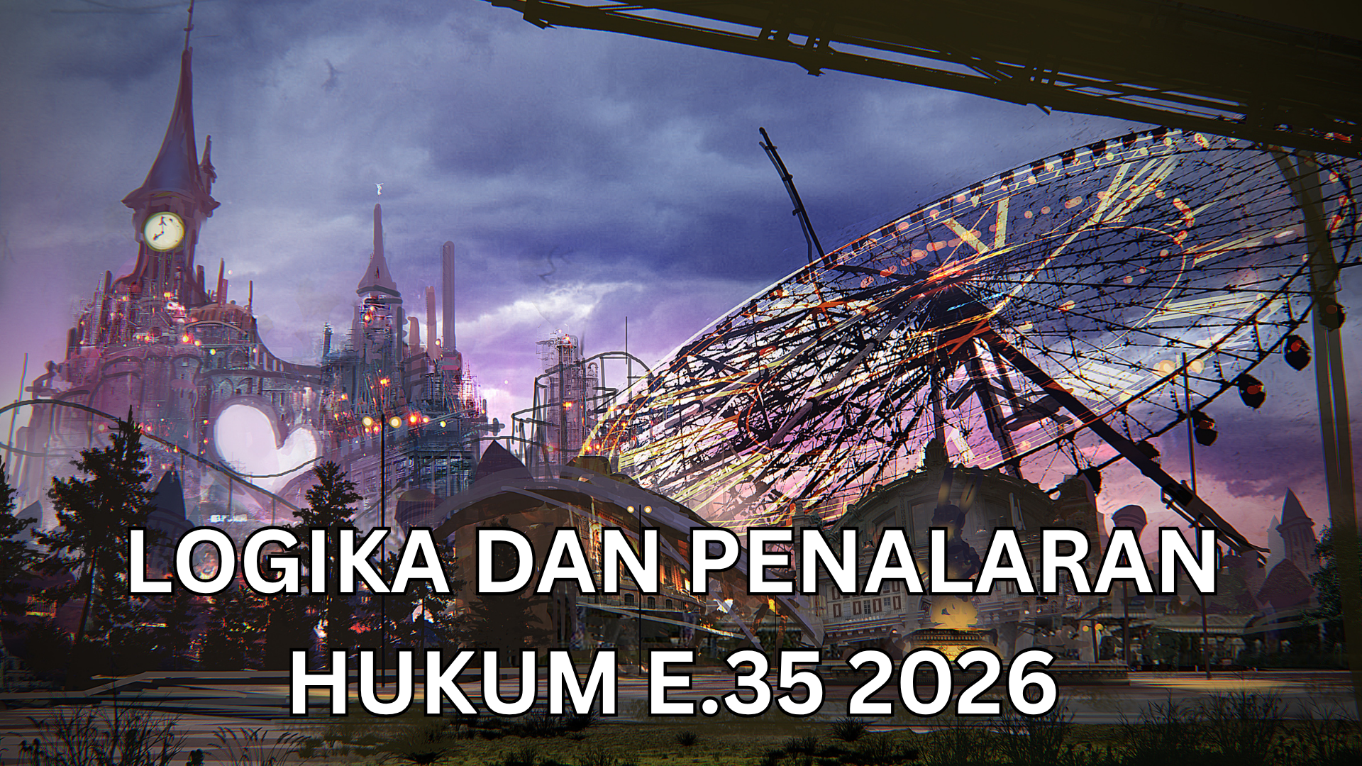 Logika dan Penalaran Hukum 2026 e35 Bapak AGUS TRIONO, S.H., M.H., Ph.D dan Adam Muhammad
