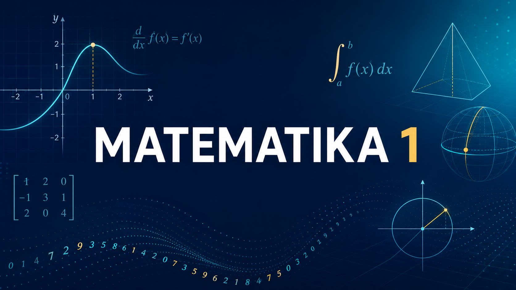 Matematika I 101NG 2026