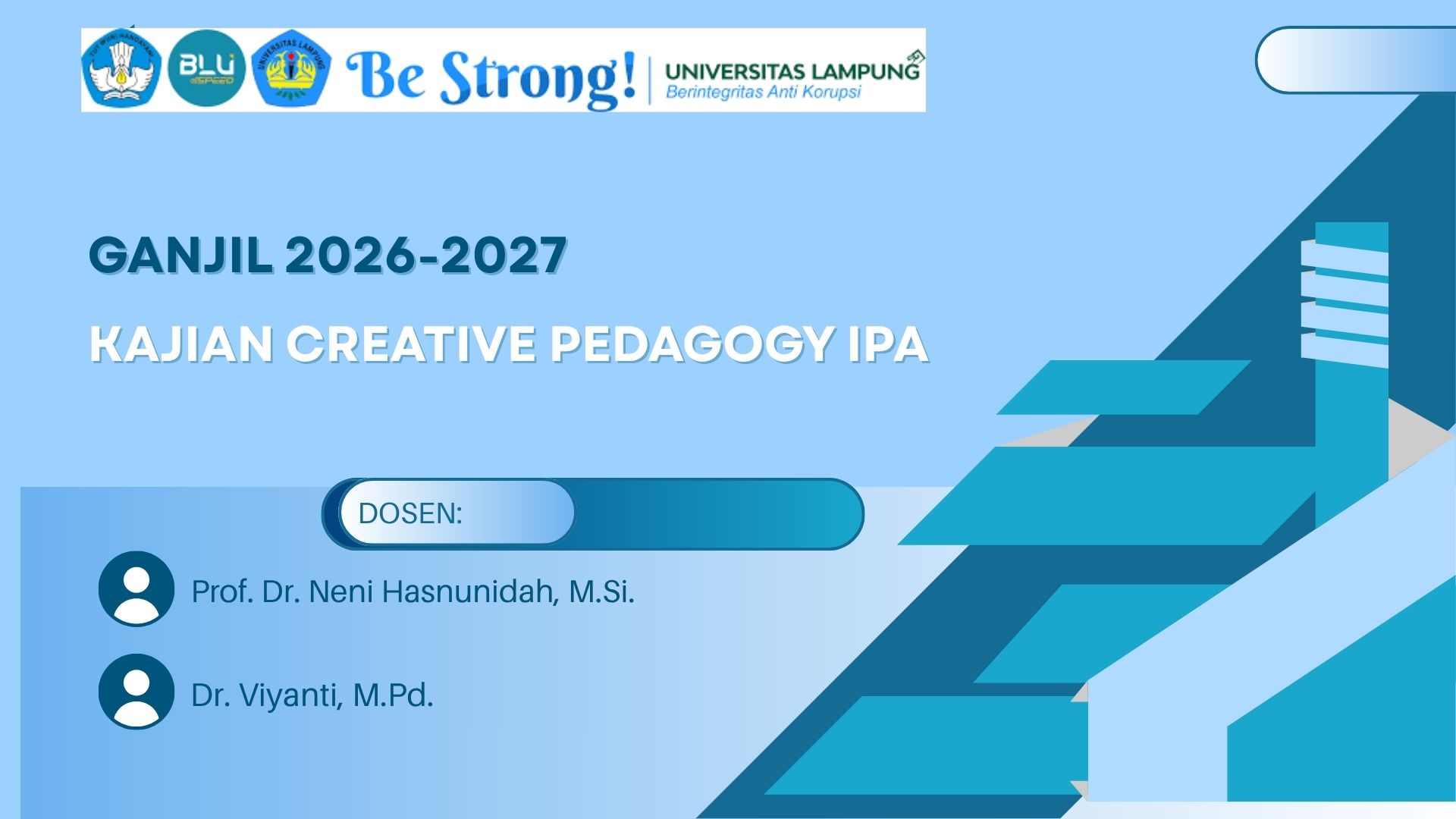Kajian Creative Pedagogy IPA Ganjil 2026-2027