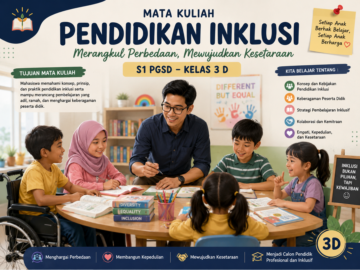 KPD1625304 - Pendidikan Inklusi ( 3 SKS )