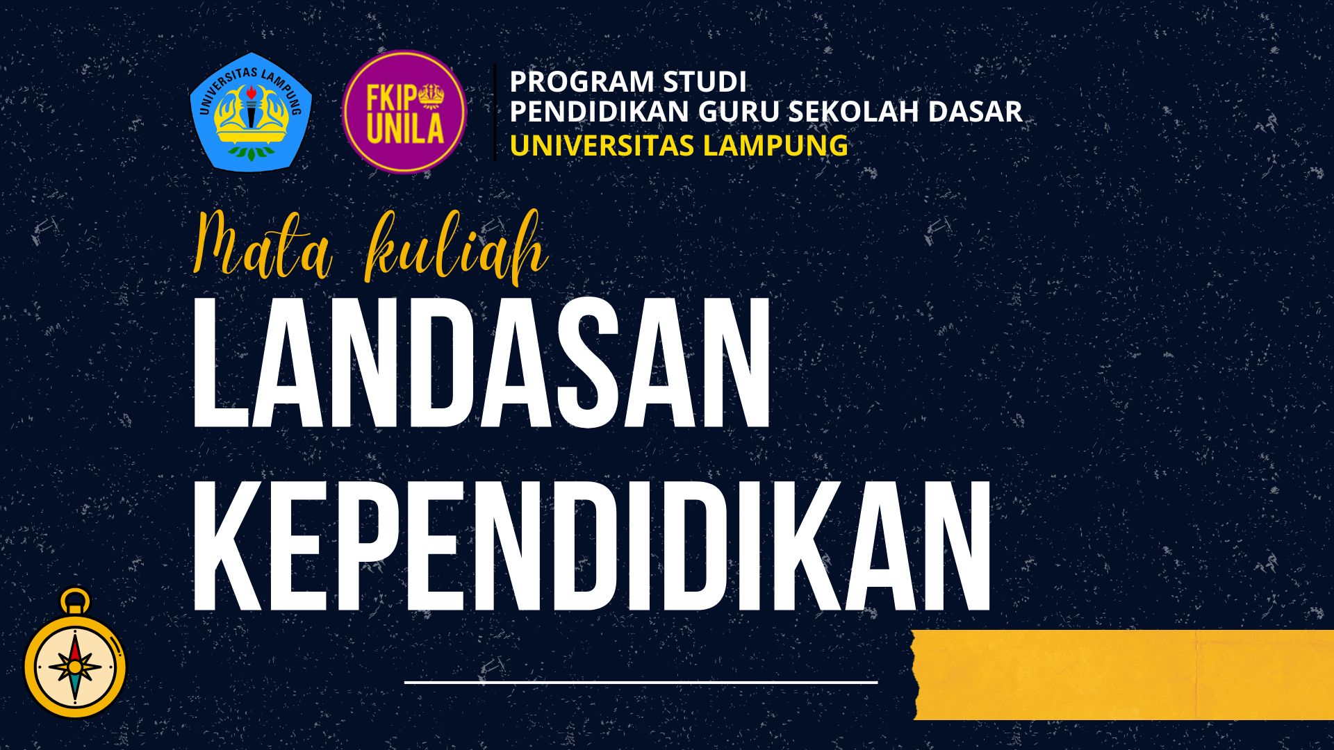 PGSD_1F_Landasan Kependidikan_Ganjil_2026/2027