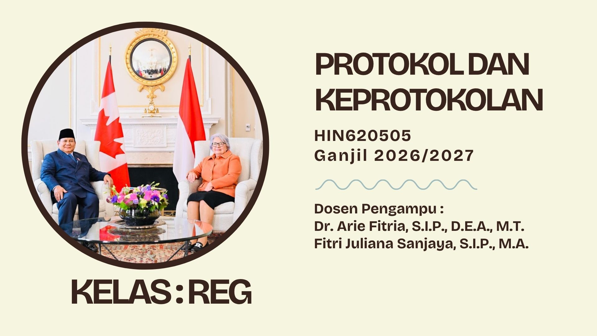 Protokol dan Keprotokolan - REG 2026