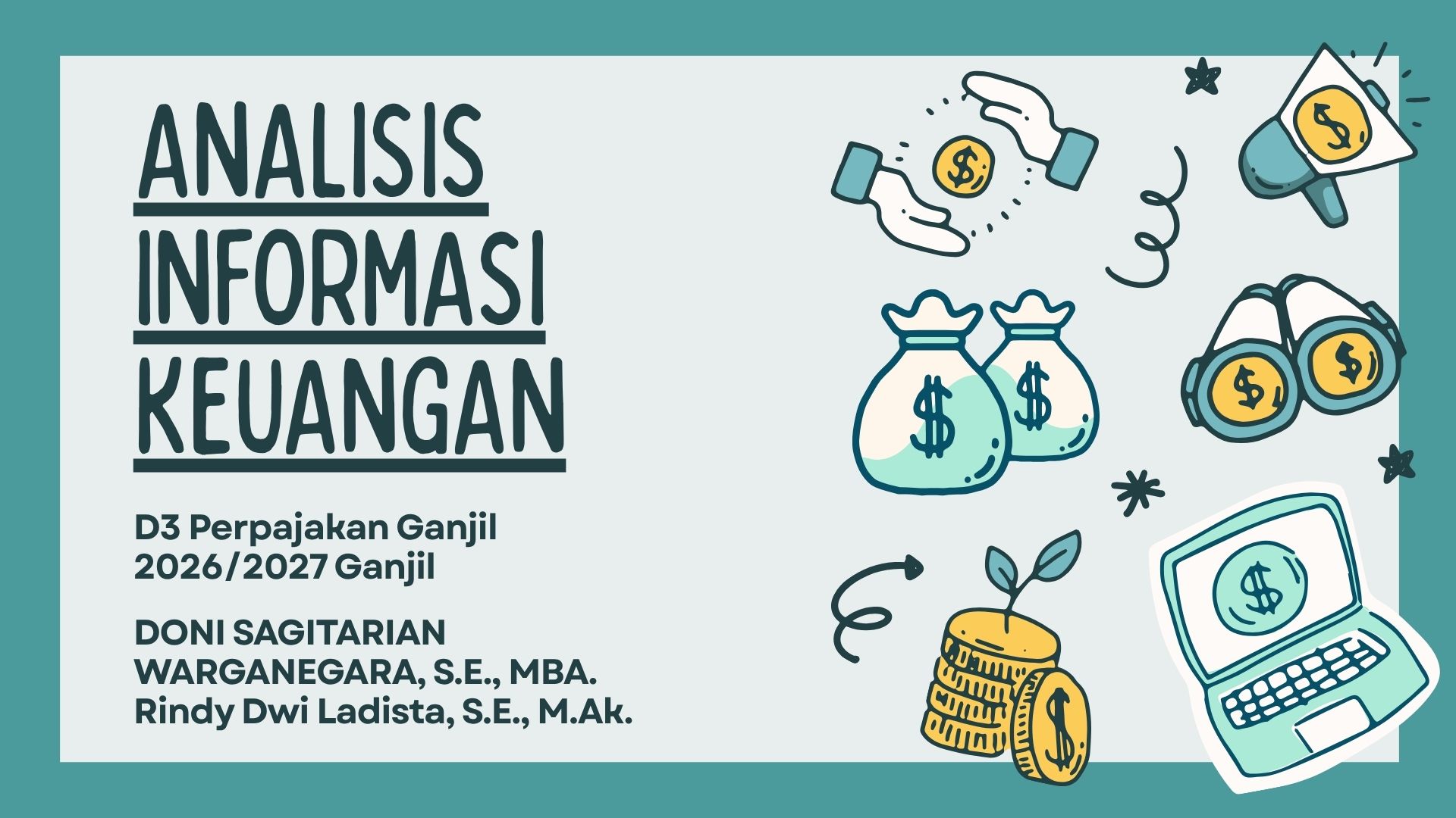 Analisis Informasi Keuangan D3 Pajak Ganjil