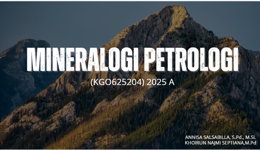 PSPG_Mineralogi Petrologi_Kelas A_Ganjil_2026/2027