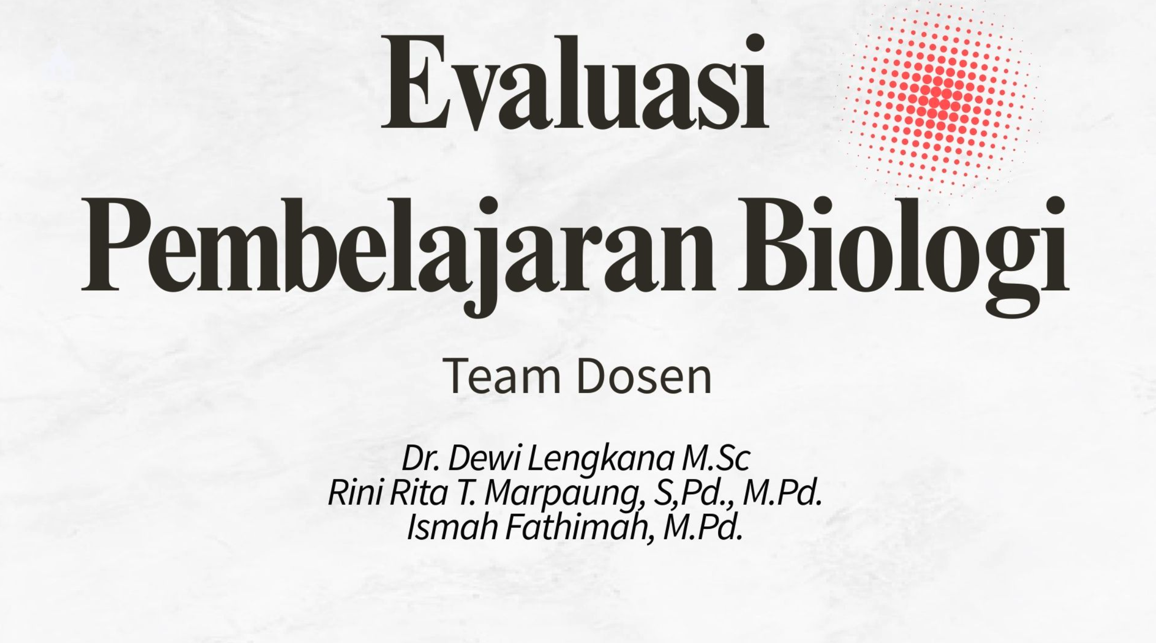 Evaluasi Pembelajaran Biologi_Kelas A_2026