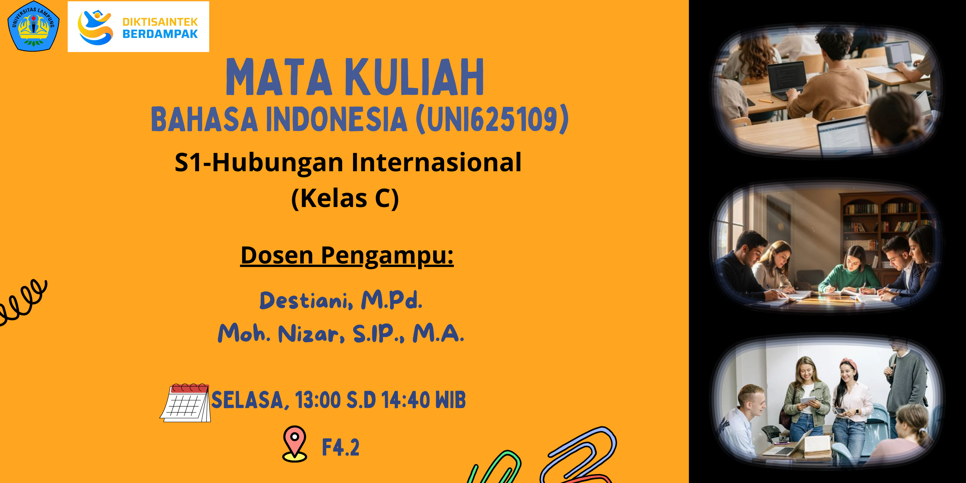 MKWK B. INDONESIA-FISIP HI KELAS C-SEMESTER GANJIL TA.2026--2027