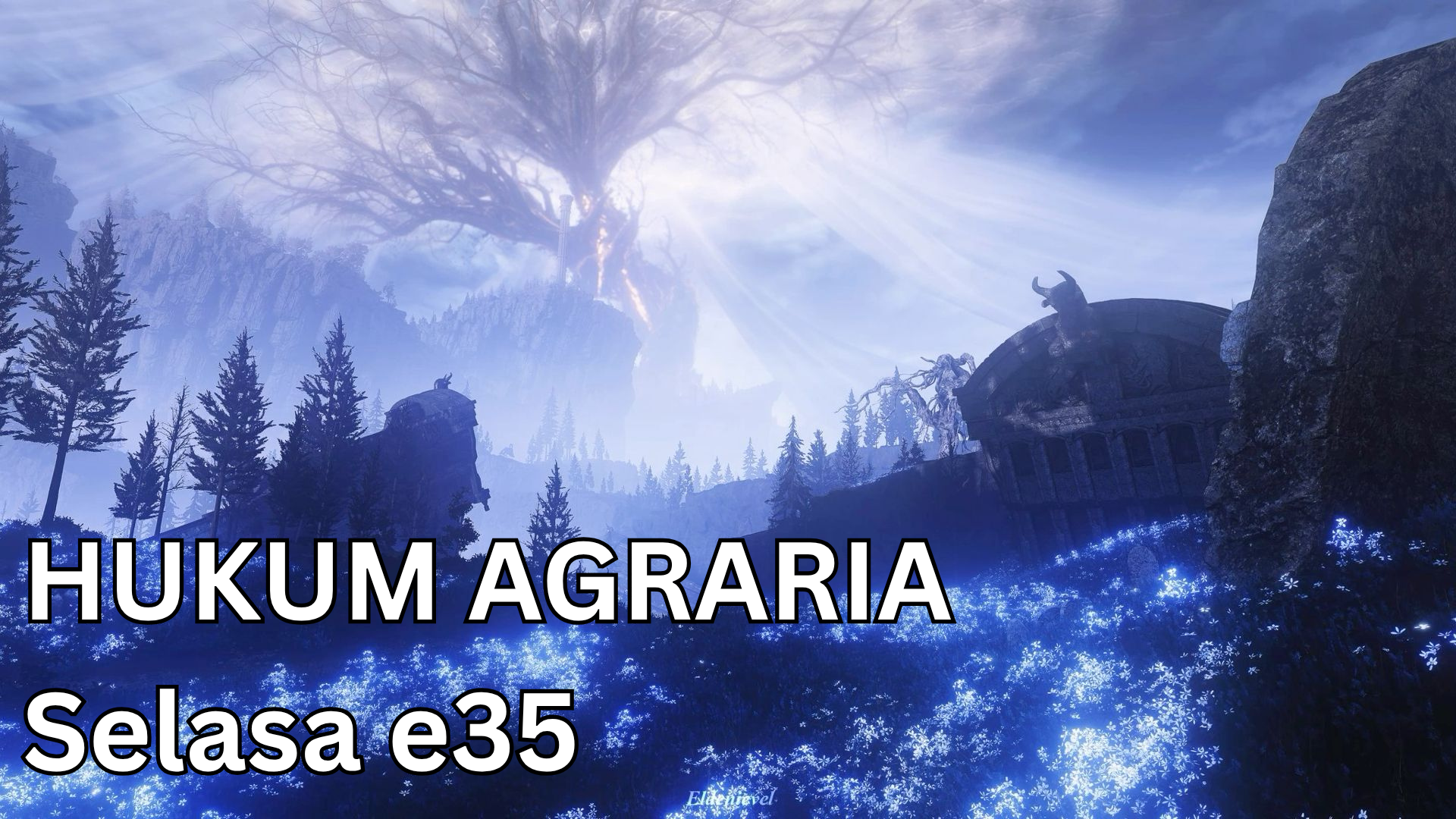 HUKUM AGRARIA selasa E.35 2026 ganjil