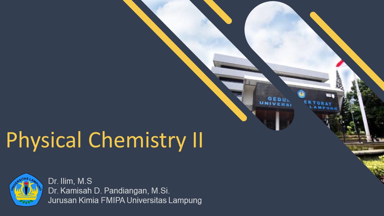 Physical Chemistry II