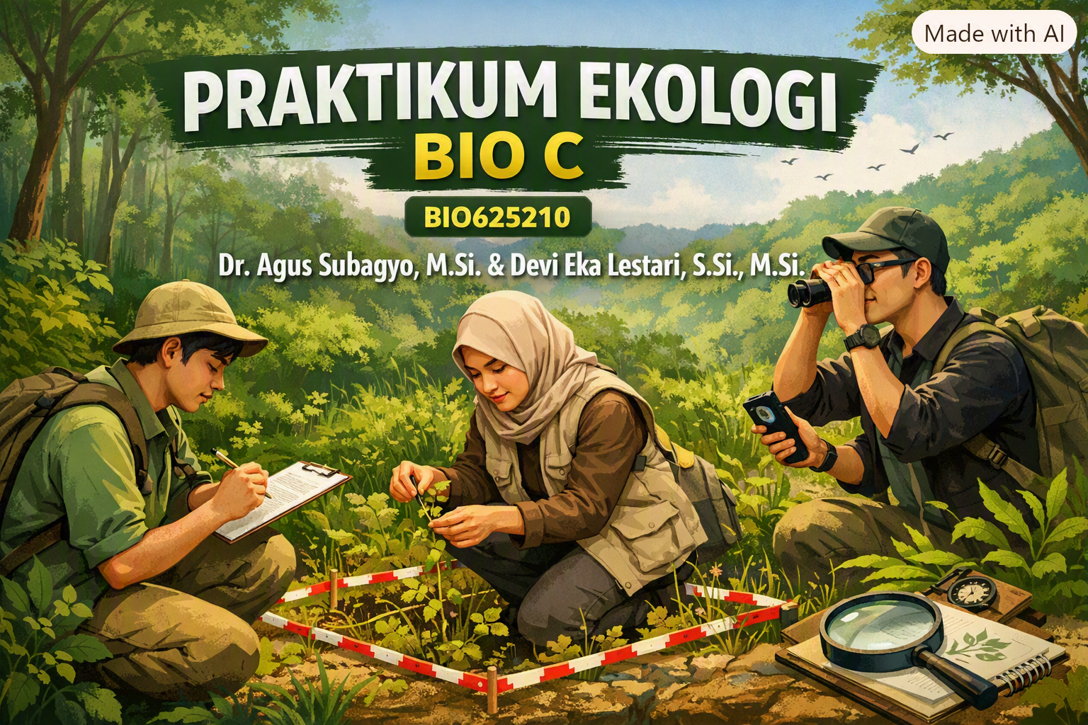 Praktikum Ekologi Bio C Ganjil26/27