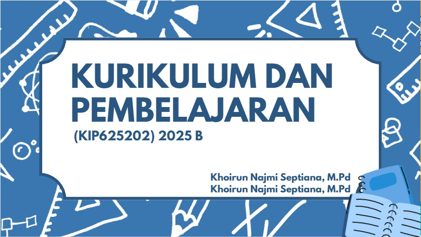 PSPG_Kurikulum dan Pembelajaran_Kelas B_Ganjil_2026/2027