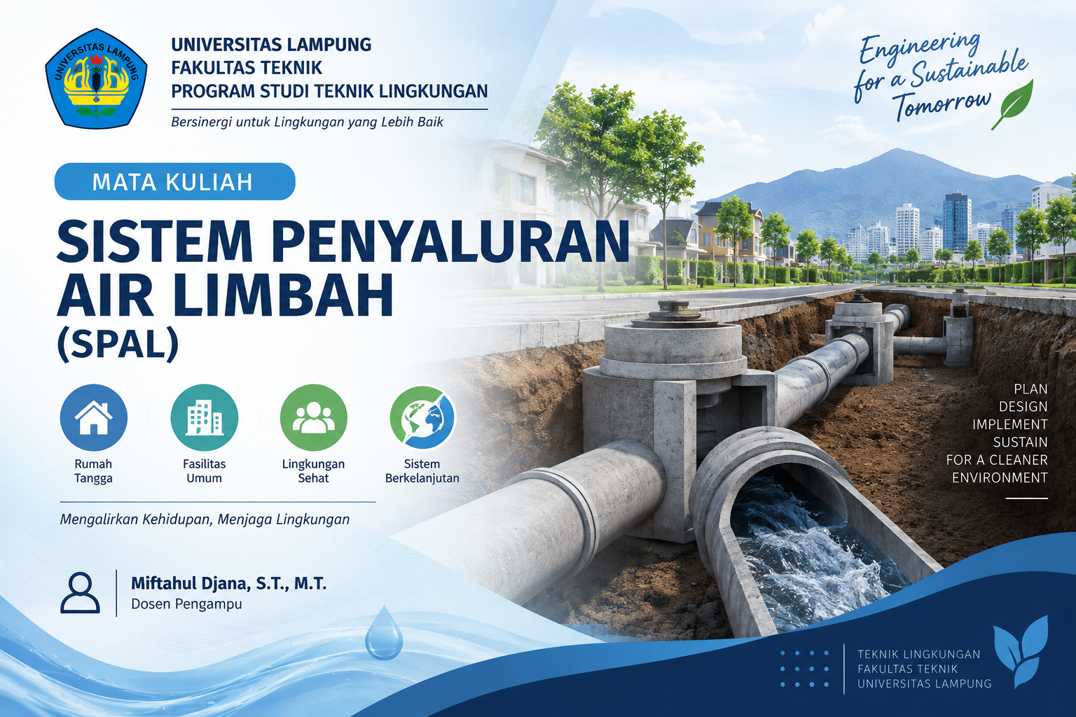 SISTEM PENYALURAN AIR LIMBAH