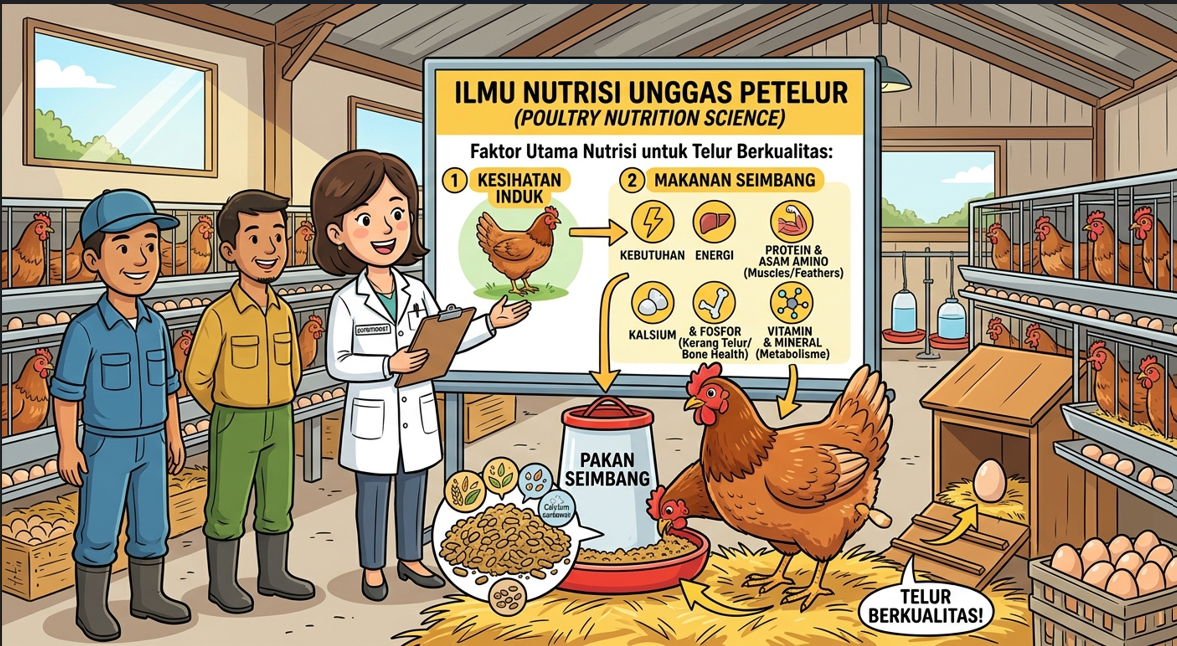 Ilmu Nutrisi Ternak Unggas Petelur