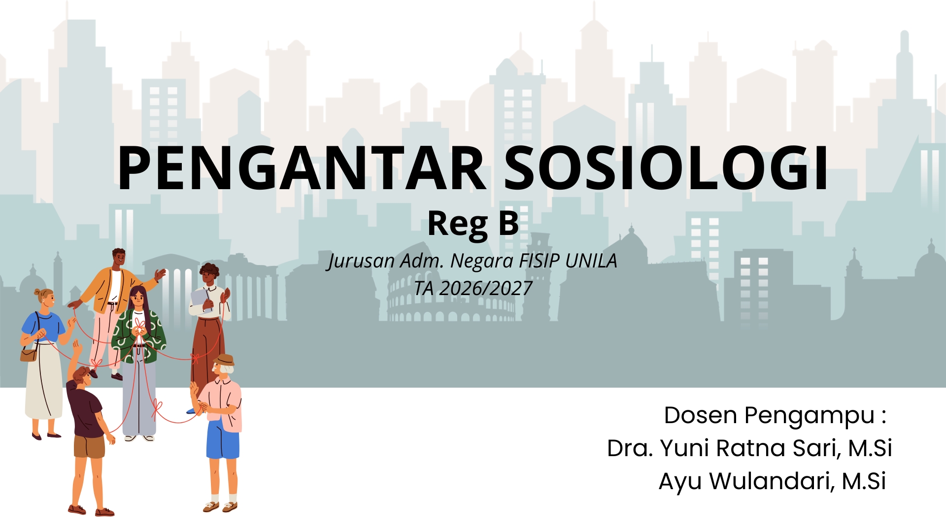 Reg B Pengantar Sosiologi