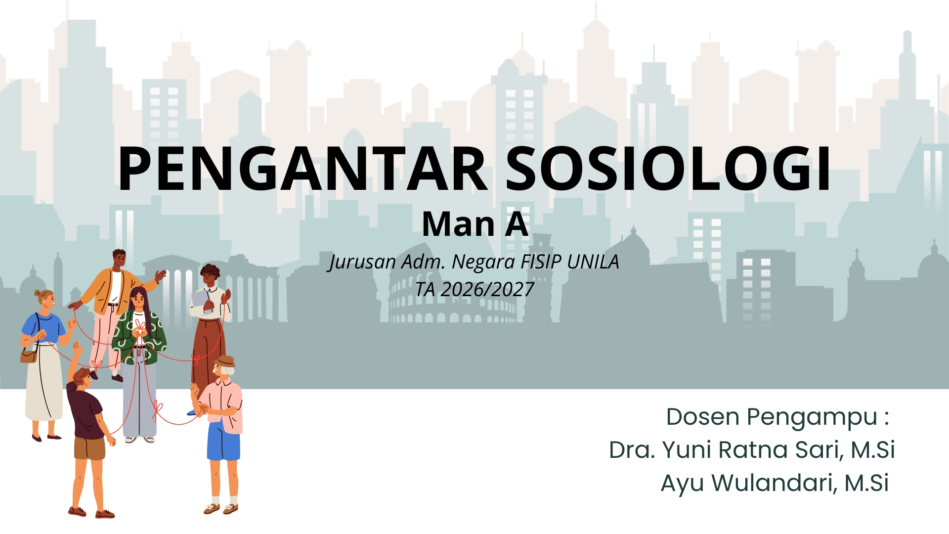 Man A Pengantar Sosiologi