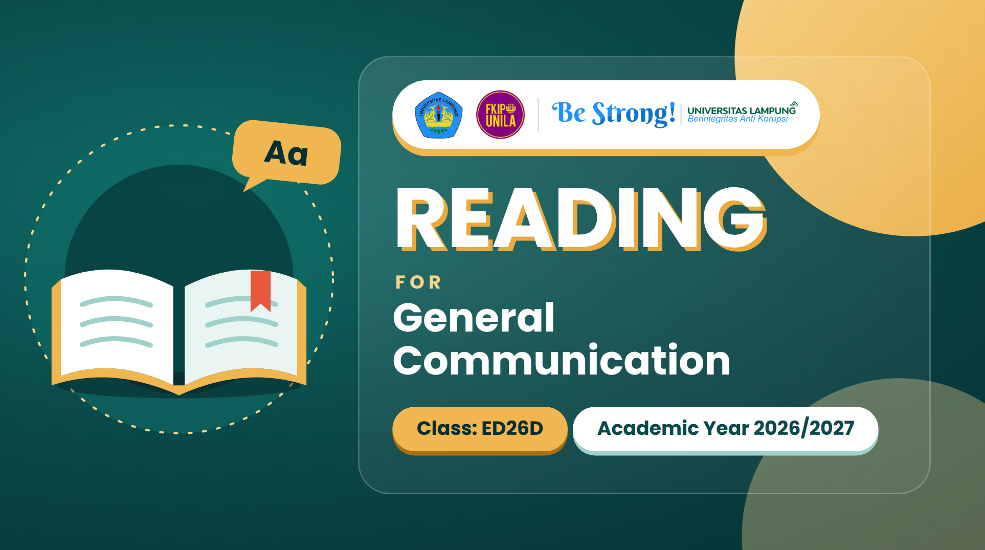 Reading for General Communication
