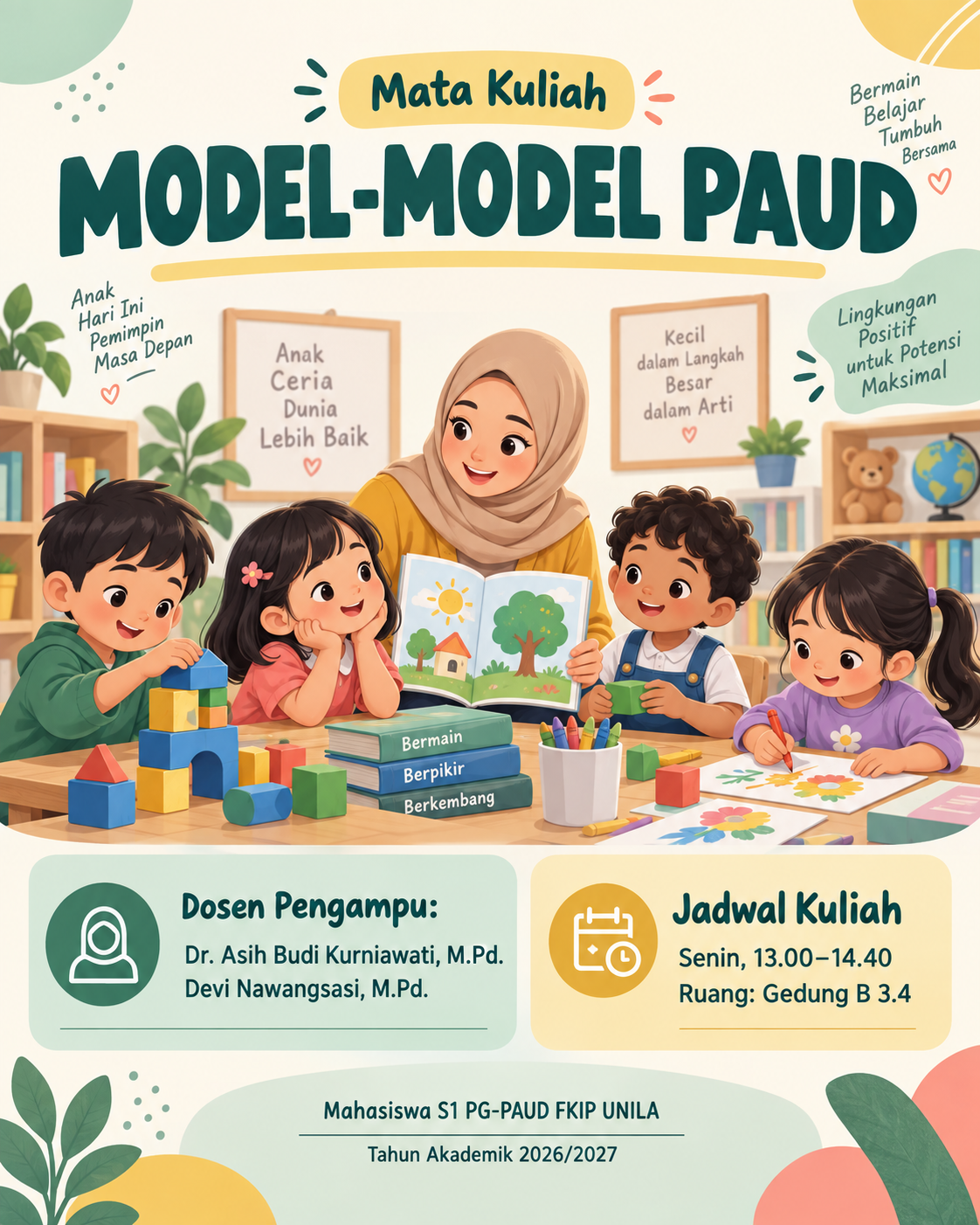 MODEL-MODEL PAUD 1C - 2026/2027
