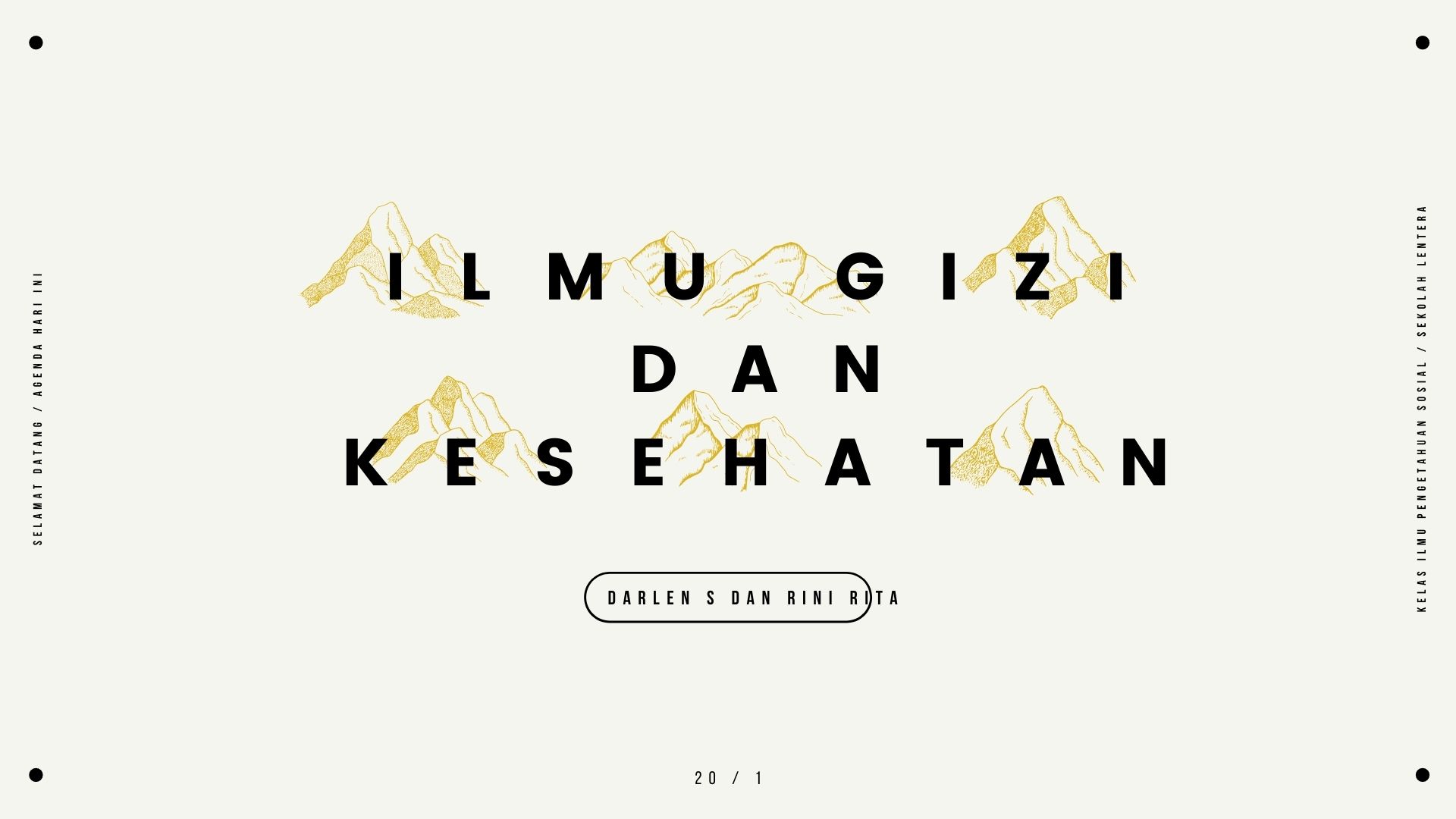 Ilmu Gizi dan Kesehatan  untuk Kelas B