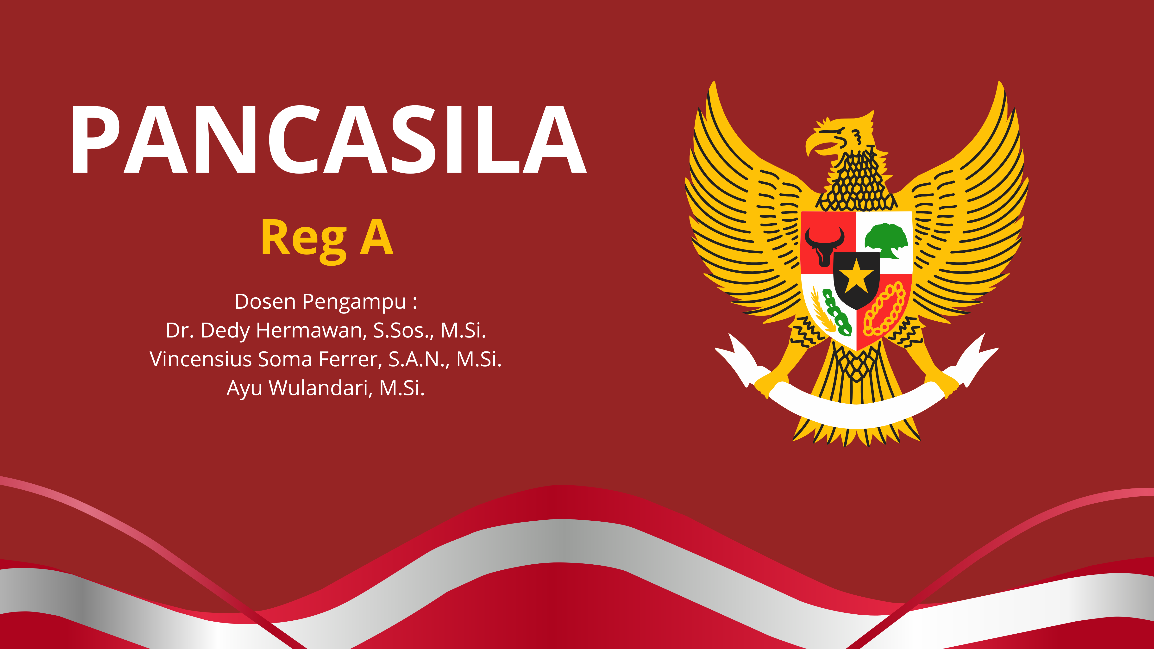 Pancasila 2026 Reg A