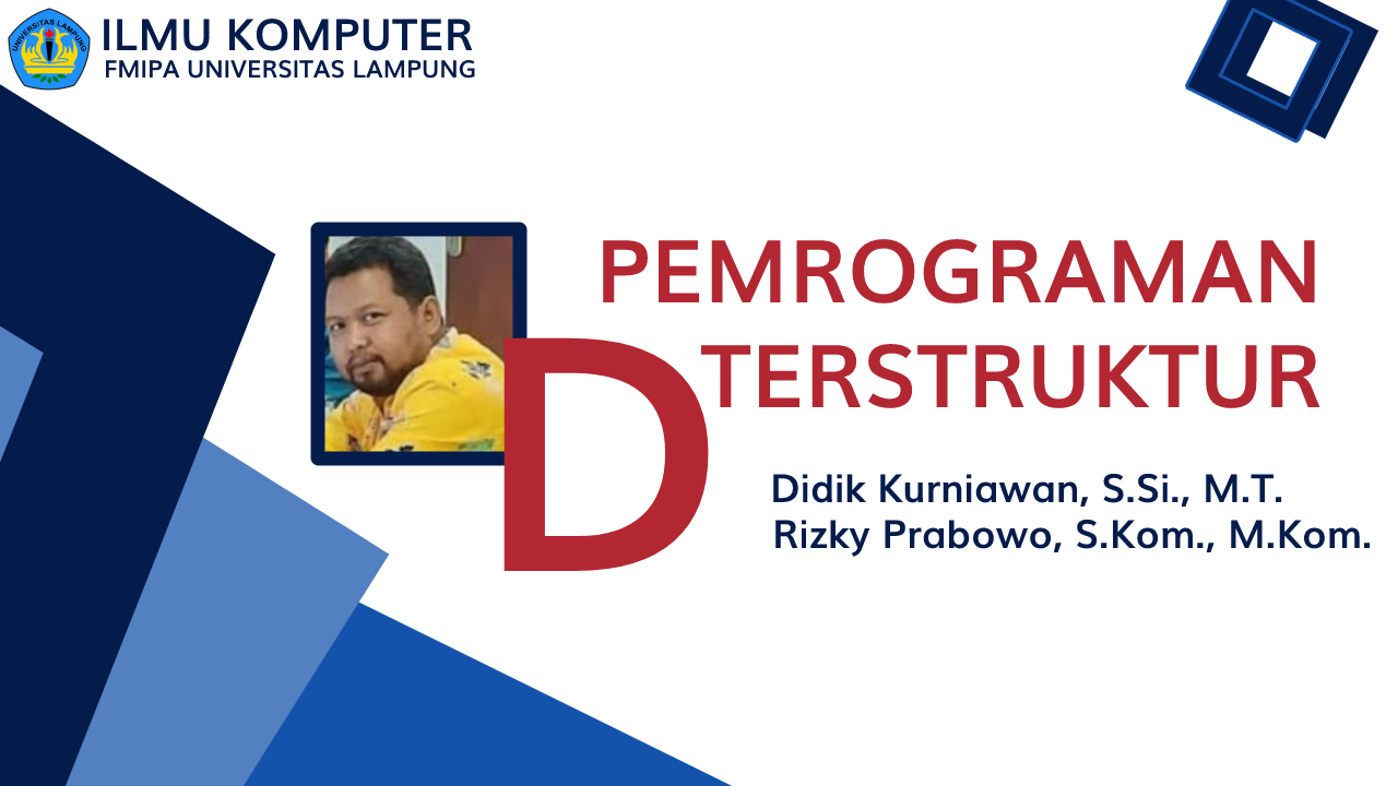 [20/21 Genap][ILKOM] PEMROGRAMAN TERSTRUKTUR Kelas D