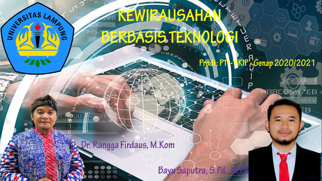 KEWIRAUSAHAAN BERBASIS TEKNOLOGI