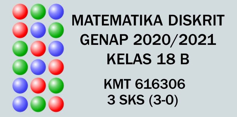 PSPM MATEMATIKA DISKRIT GENAP 2020/2021 KELAS 18B