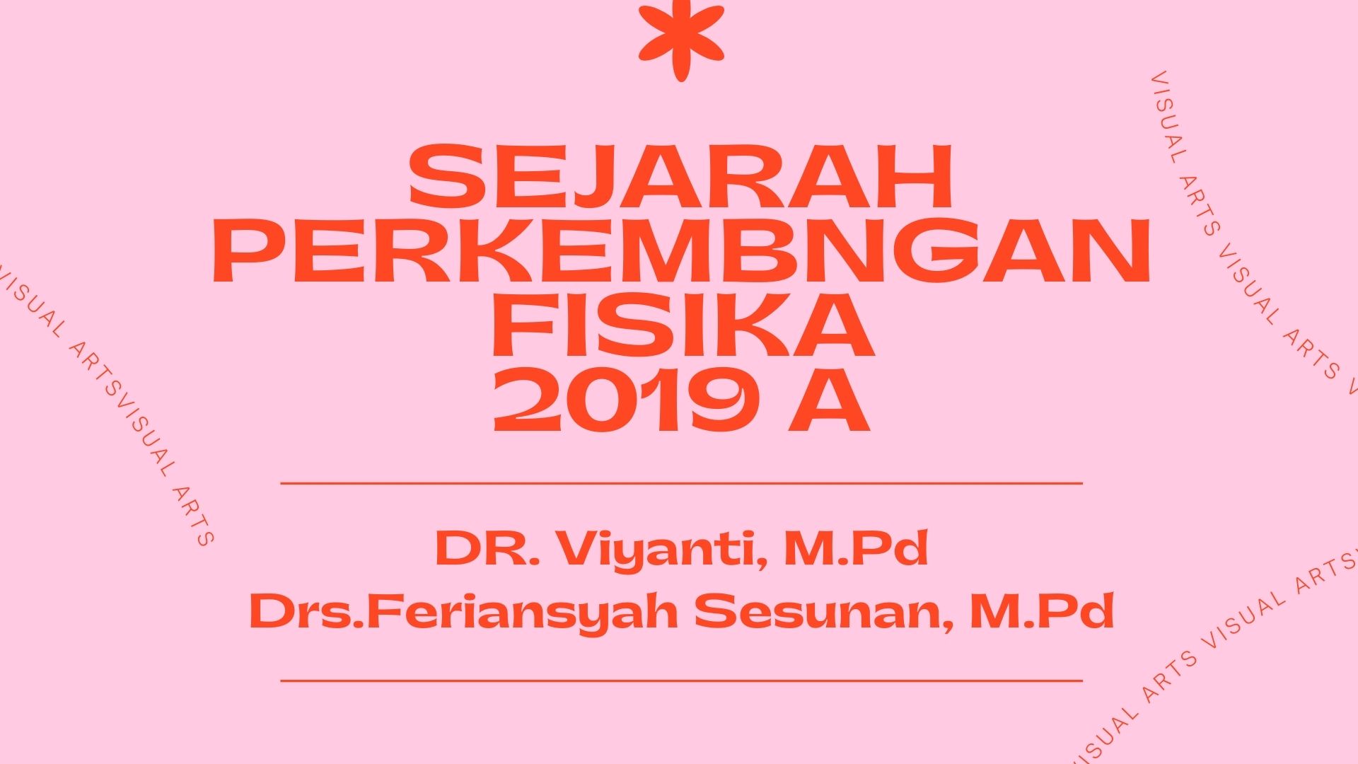 Sejarah Perkembangan Fisika; Genap 2020/2021; Kelas 19A