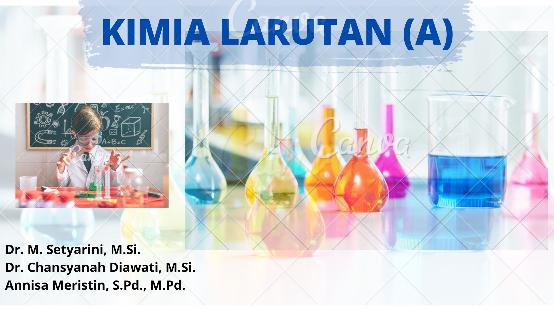 Kimia Larutan (A)