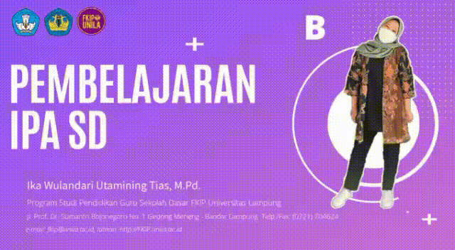PEMBELAJARAN IPA SD PGSD KELAS B (BDL)