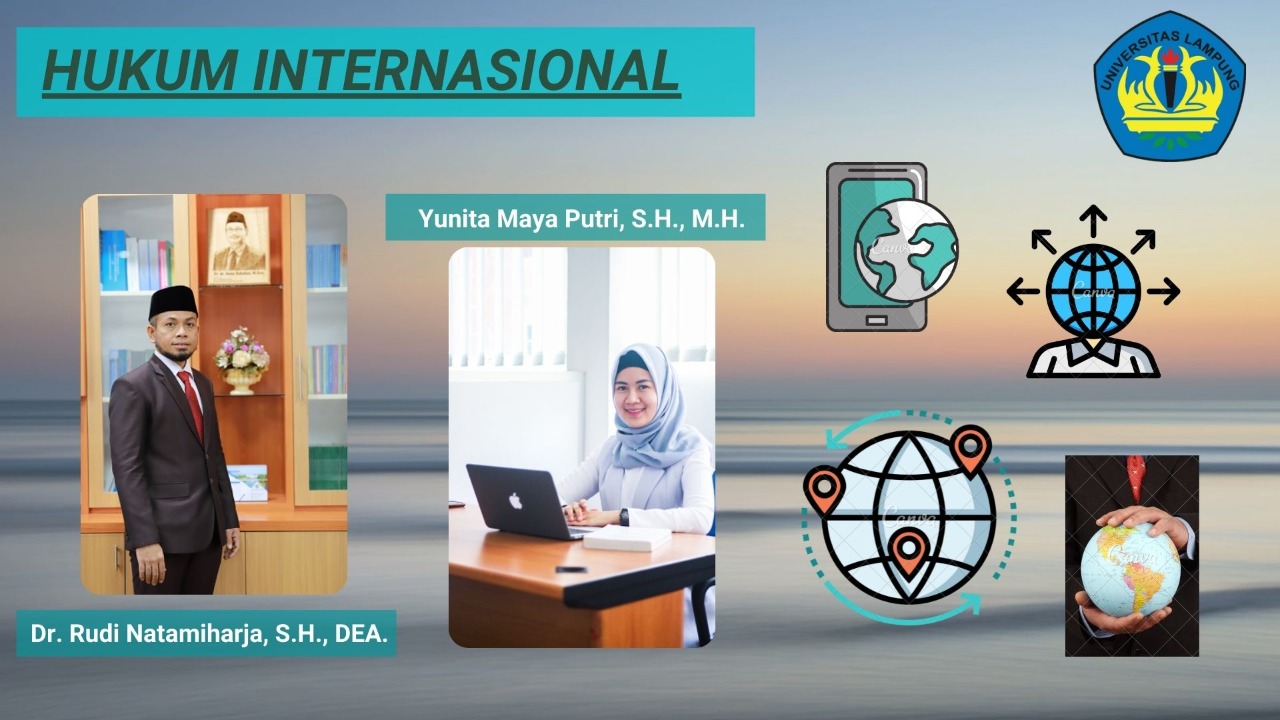 FH S1 Hukum Internasional Ganjil 21/22 (Rudi Natamiharja &amp; Yunita Maya)