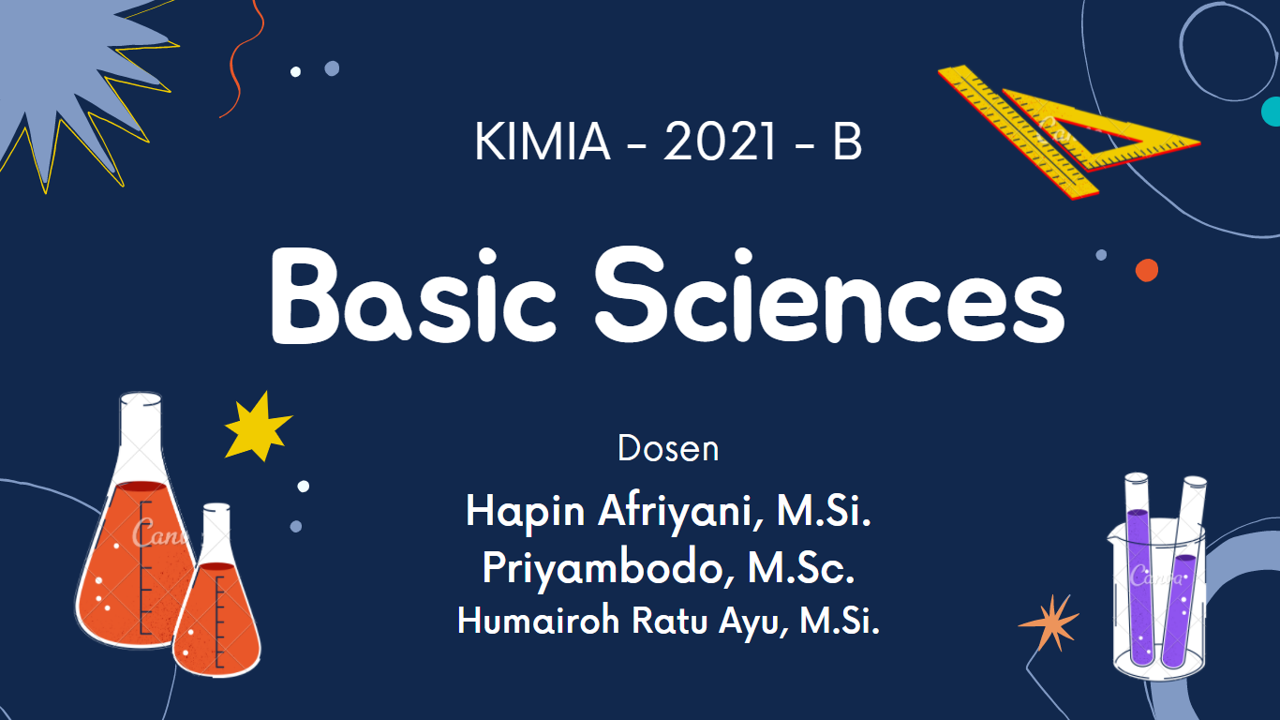 S1-Kimia_Sains Dasar_Kelas B_Ganjil 2021/2022