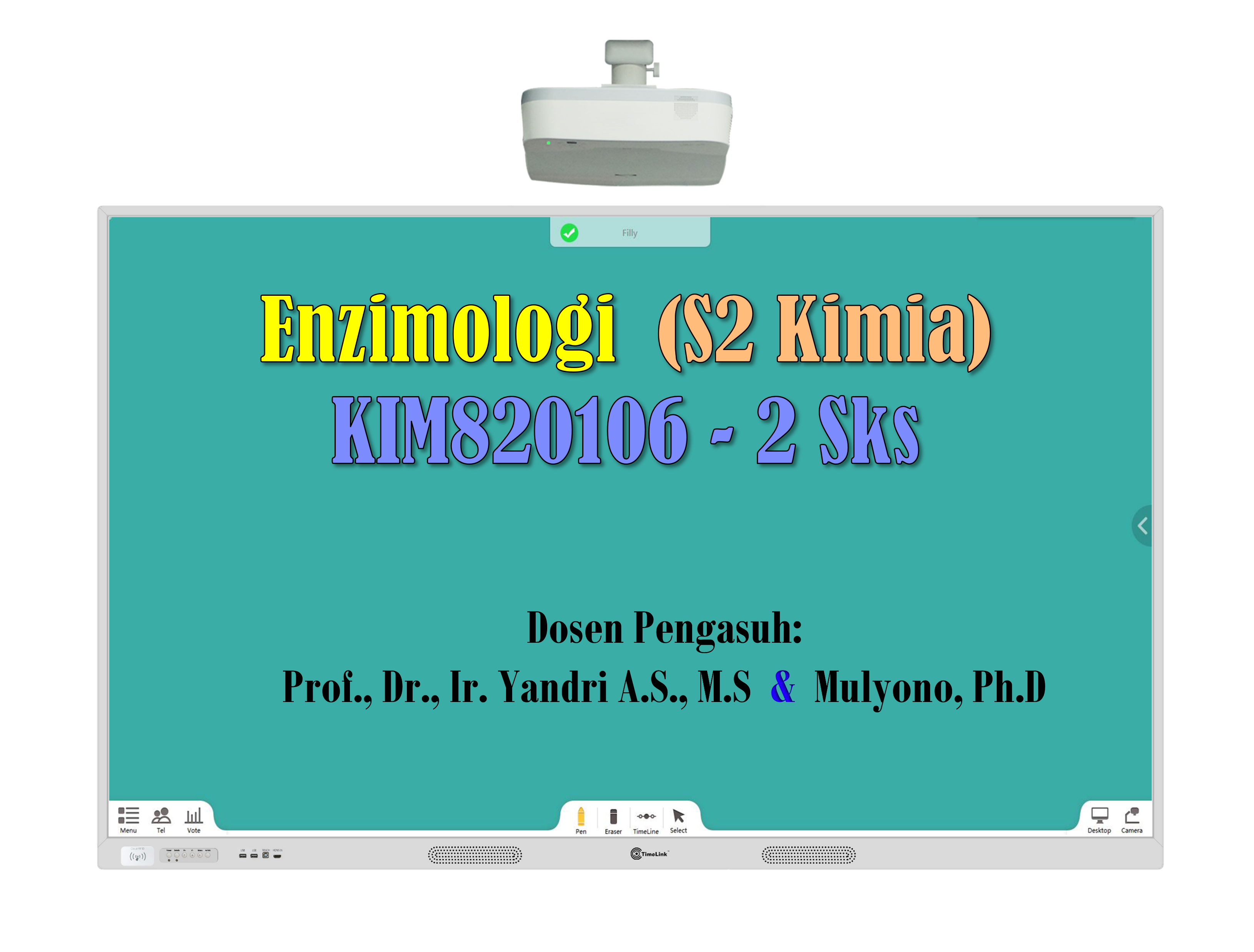 S2-Kimia_Enzimologi_Ganjil  2021/2022