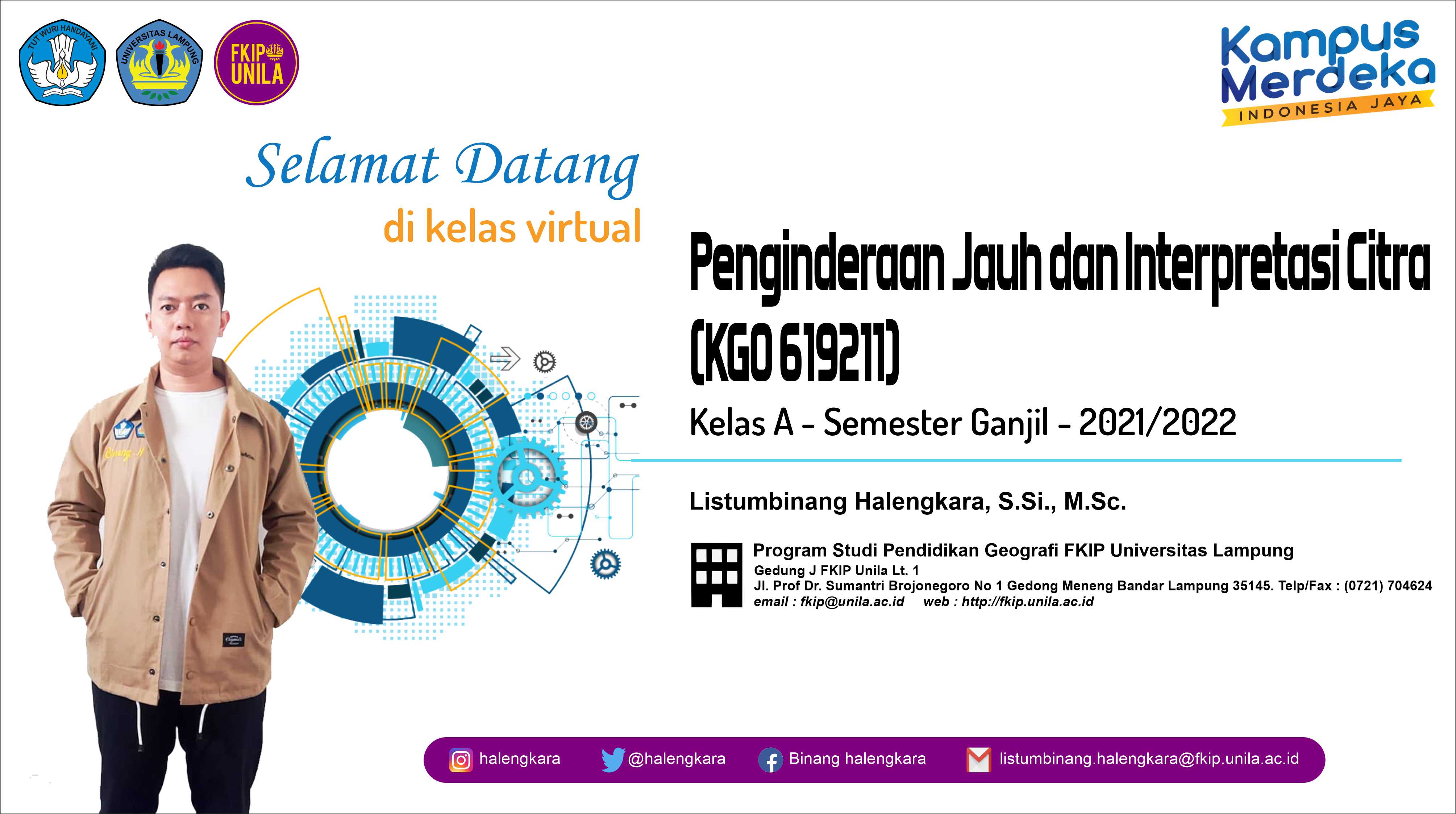 PSPG Penginderaan Jauh dan Interpretasi Citra Kelas A Ganjil 2021/2022