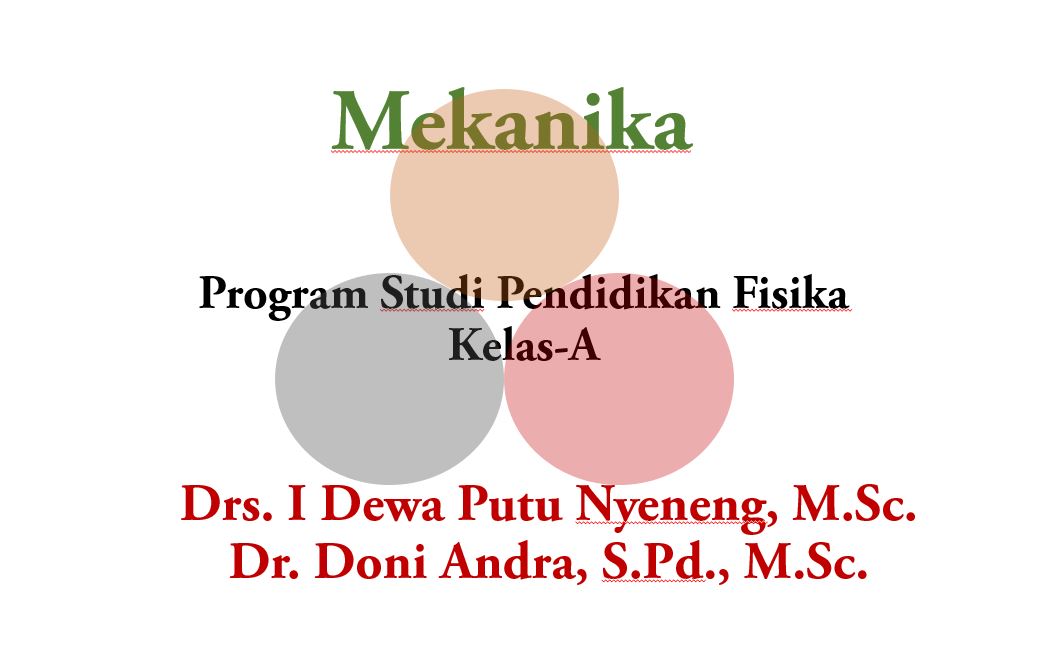Mekanika-Kelas A PSPF 2020